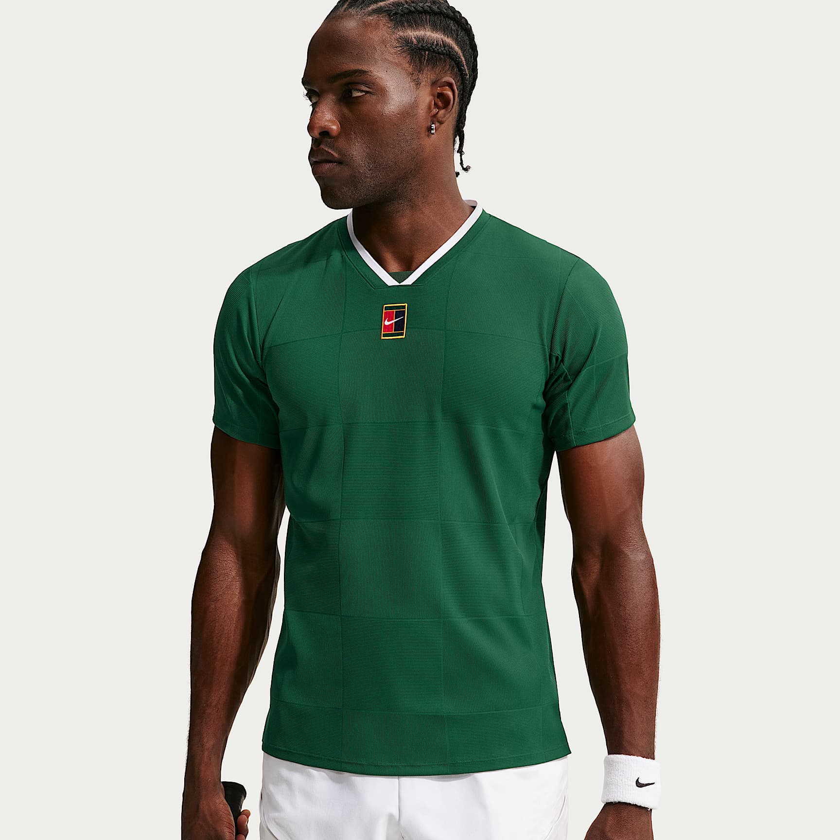 NikeCourt Slam Dri-FIT ADV-tennistrøje til mænd