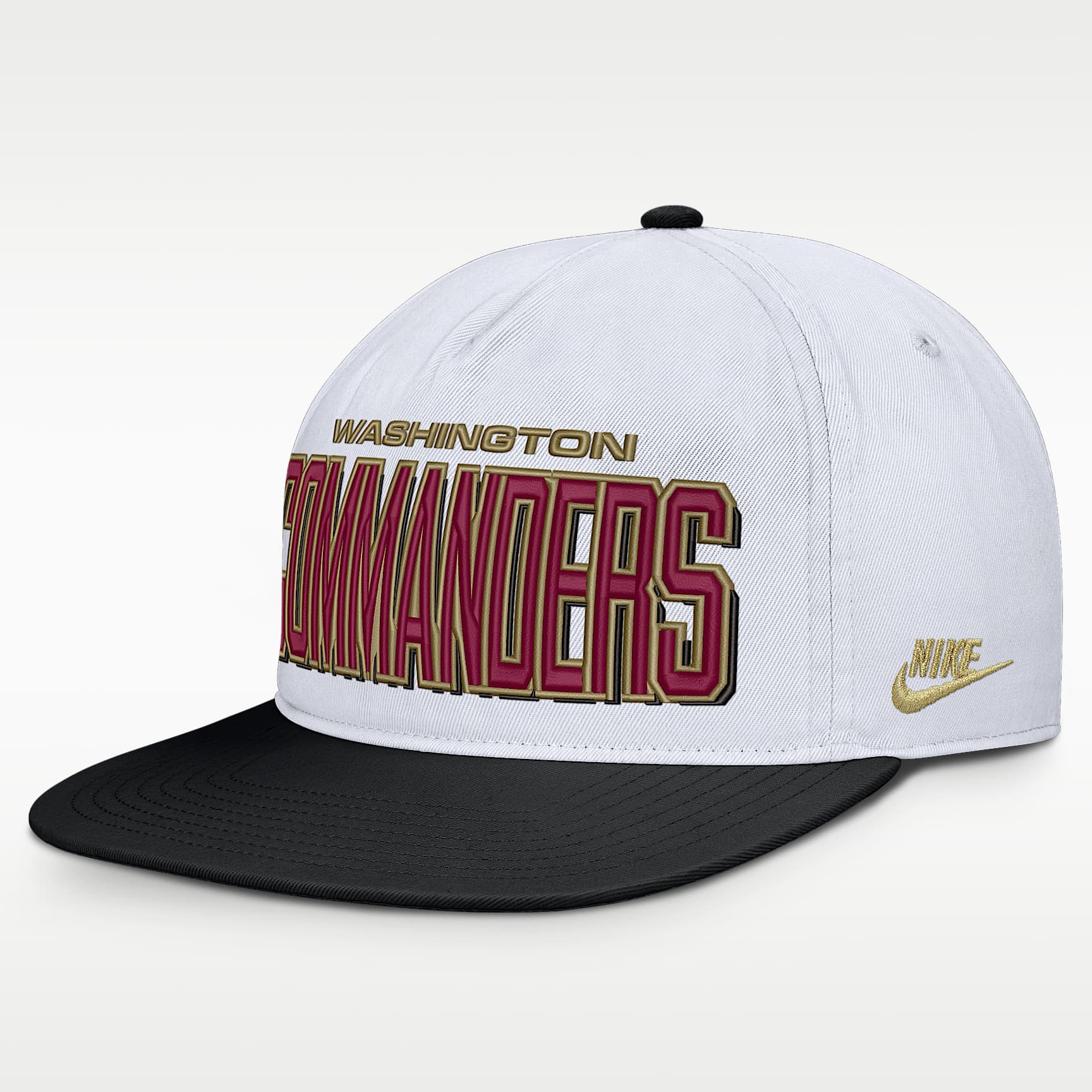 Gorra ajustable Nike de la NFL para hombre Washington Commanders Pro