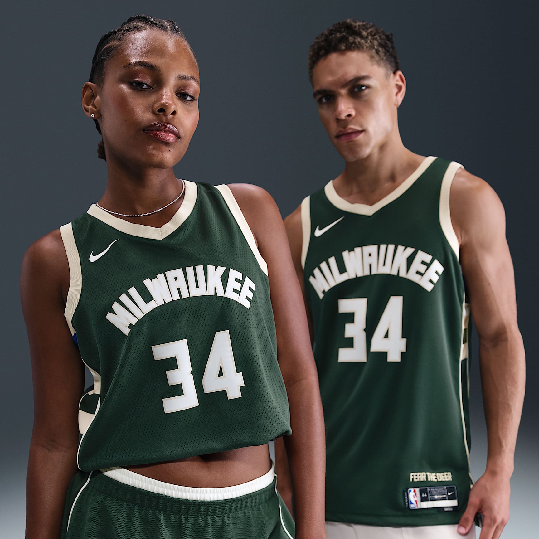 Maillot Nike Dri-FIT NBA Swingman Milwaukee Bucks Icon Edition pour homme
