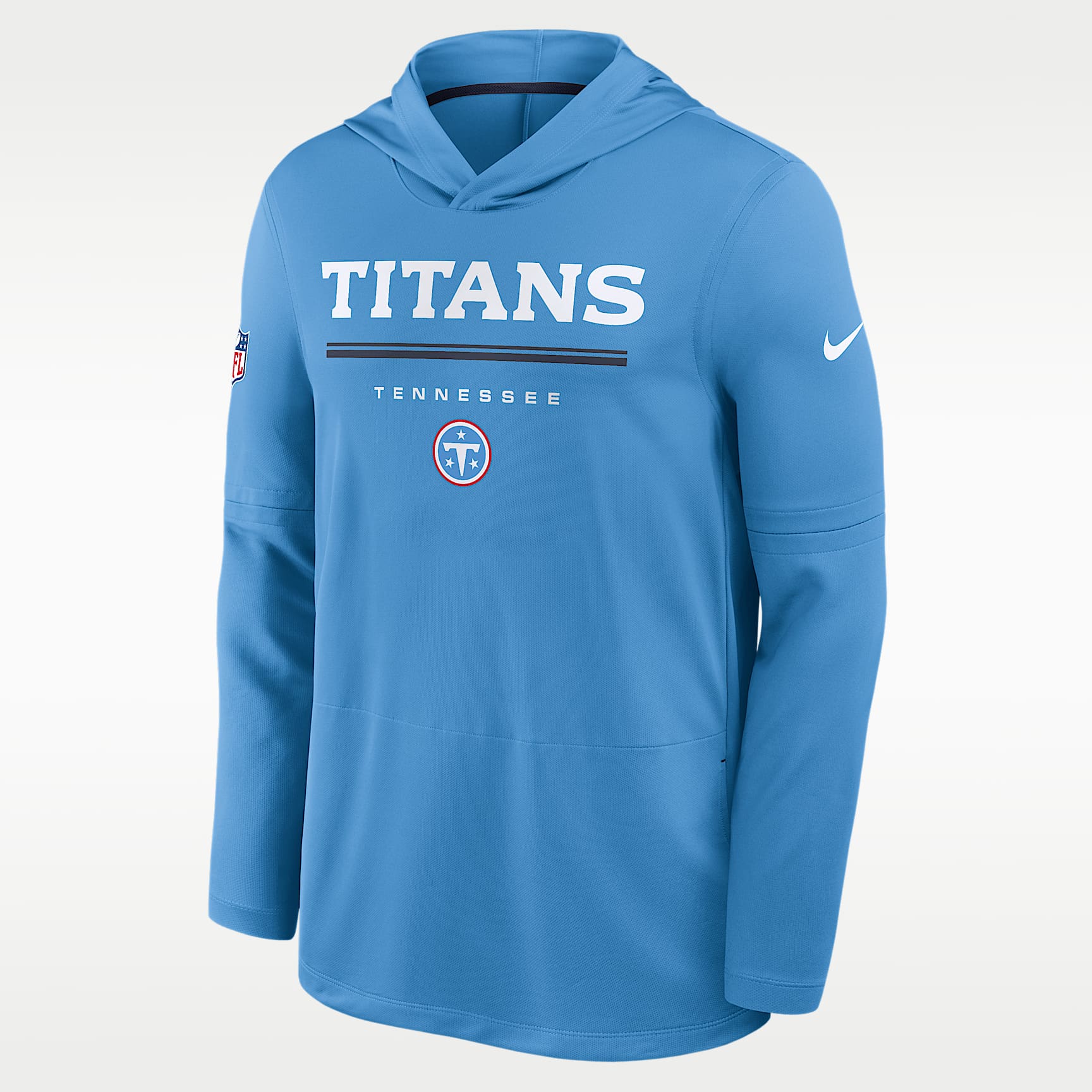 Tennessee Titans Sideline Men's Nike Dri-FIT NFL Long-Sleeve Hooded Top
