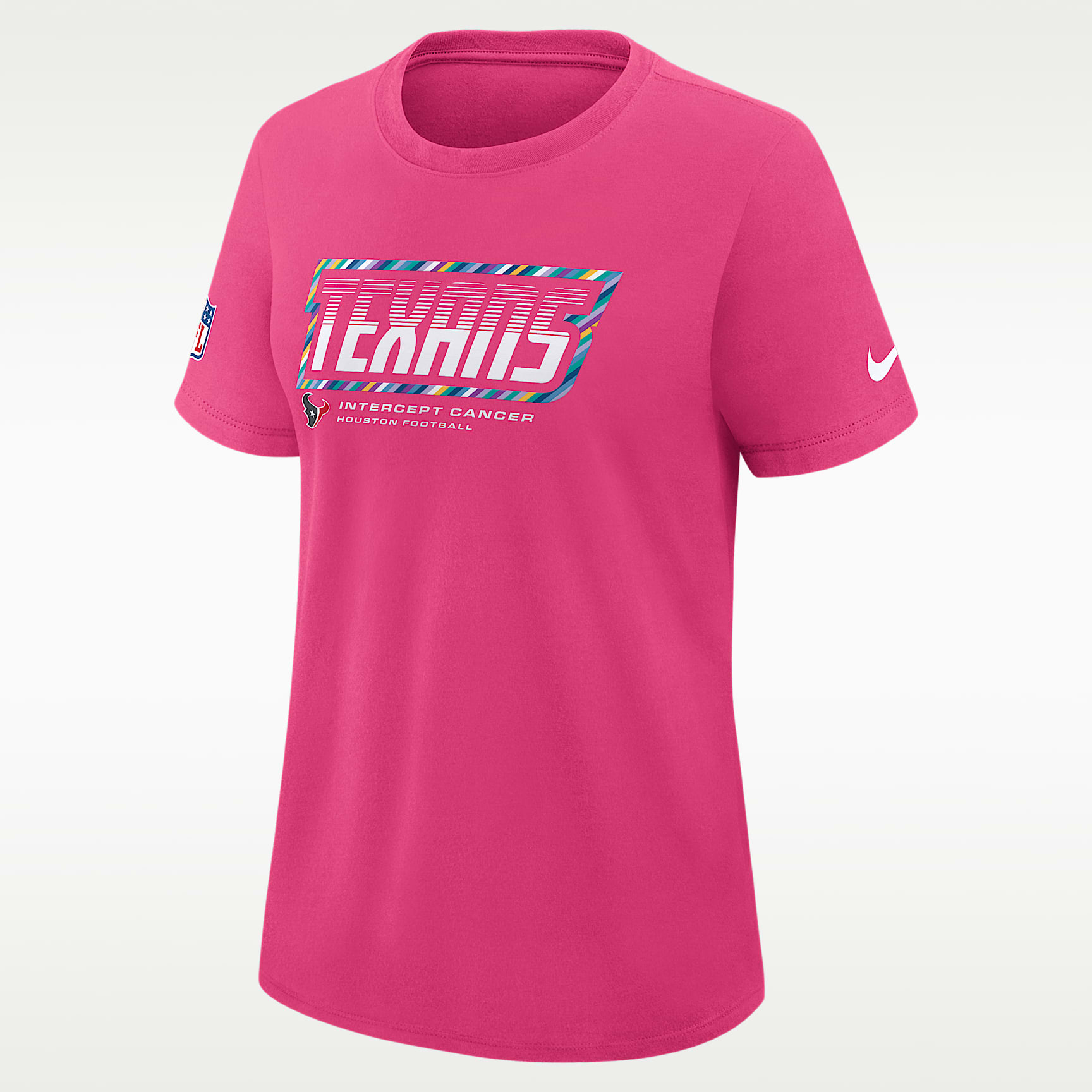 Houston Texans Crucial Catch Women's Nike Dri-FIT NFL T-Shirt
