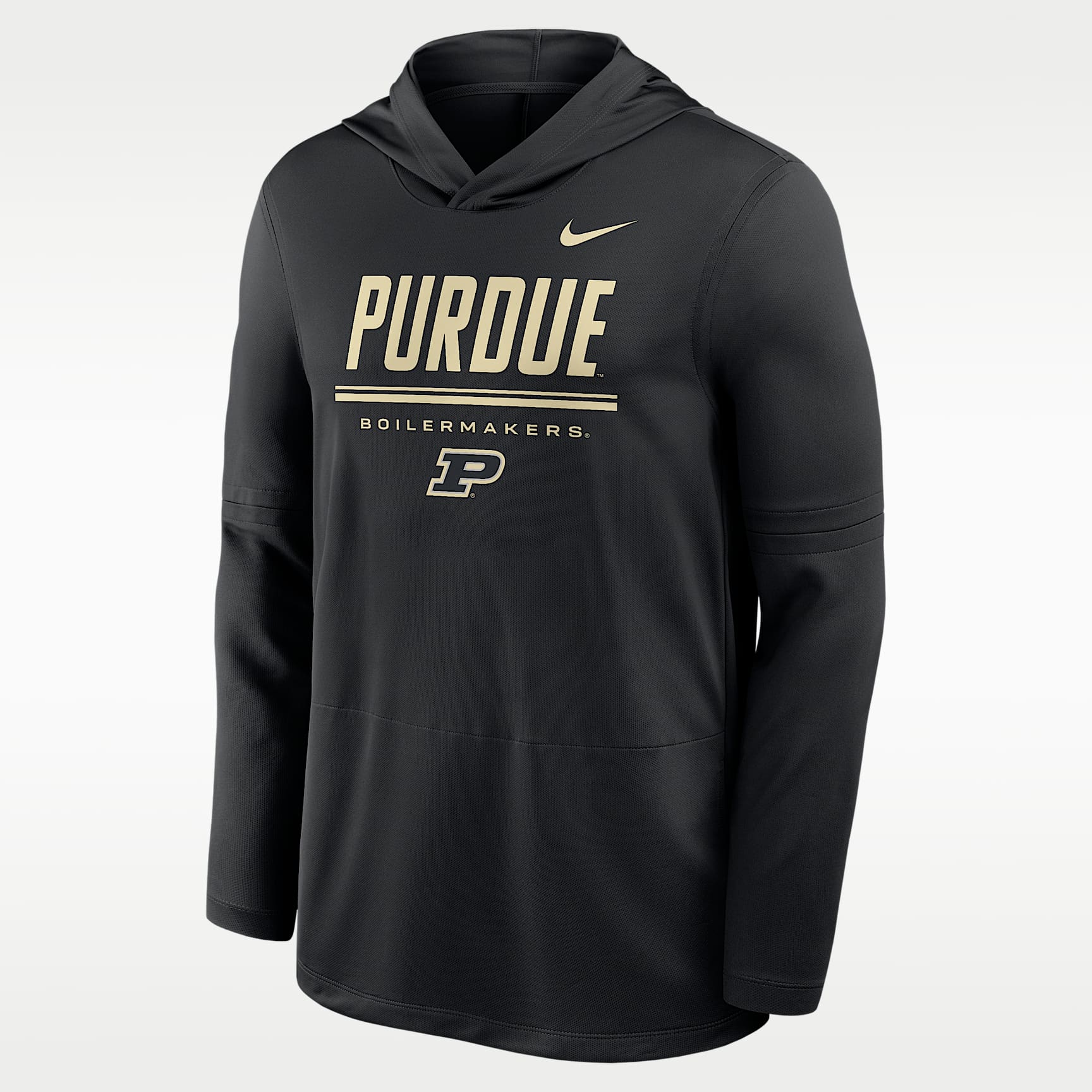 Sudadera con gorro Dri-FIT ligera para hombre Nike College (Purdue)