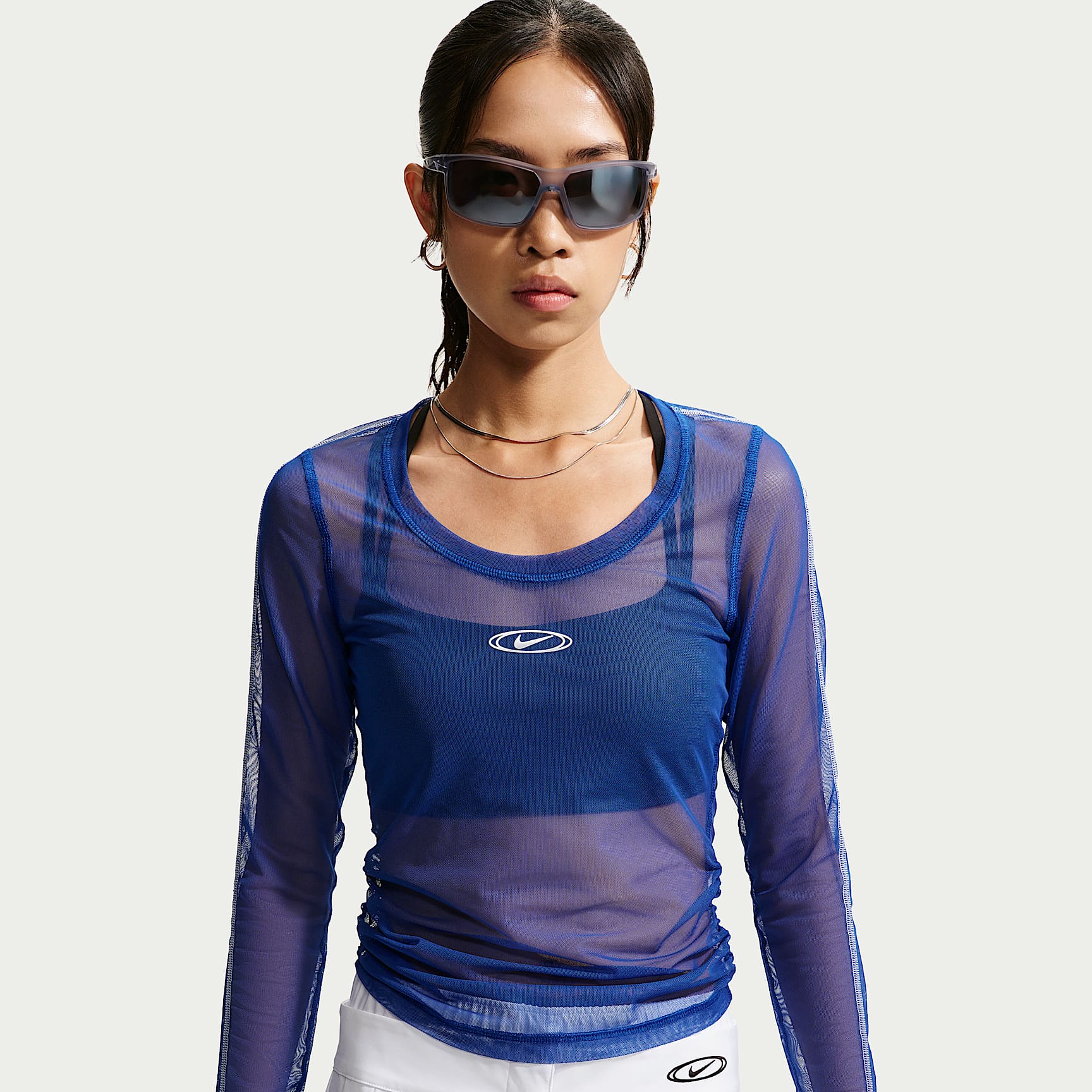 Nike Sportswear Women's Slim Long-Sleeve Sheer Top