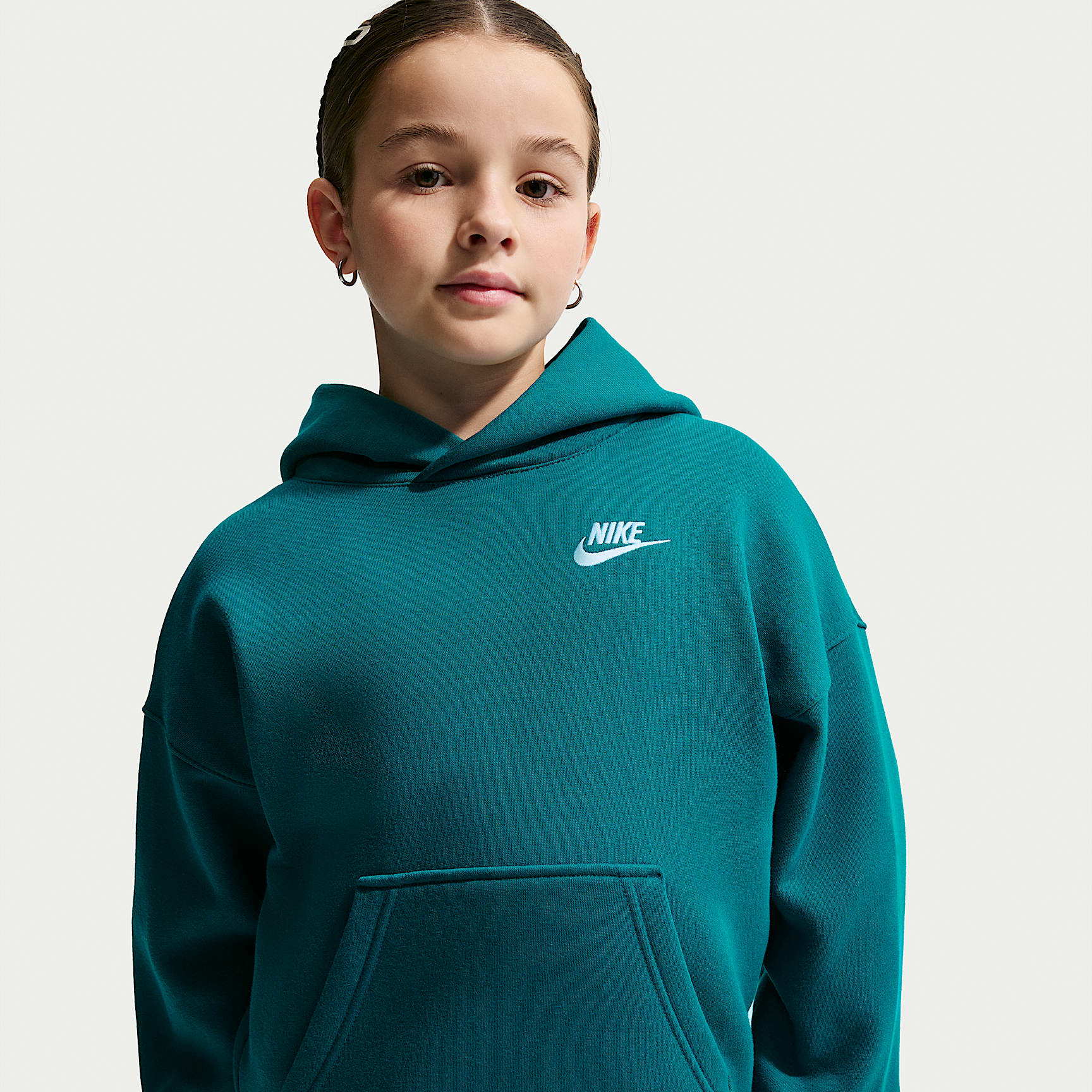 Nike Sportswear Club Fleece Big Kids' Oversized Hoodie