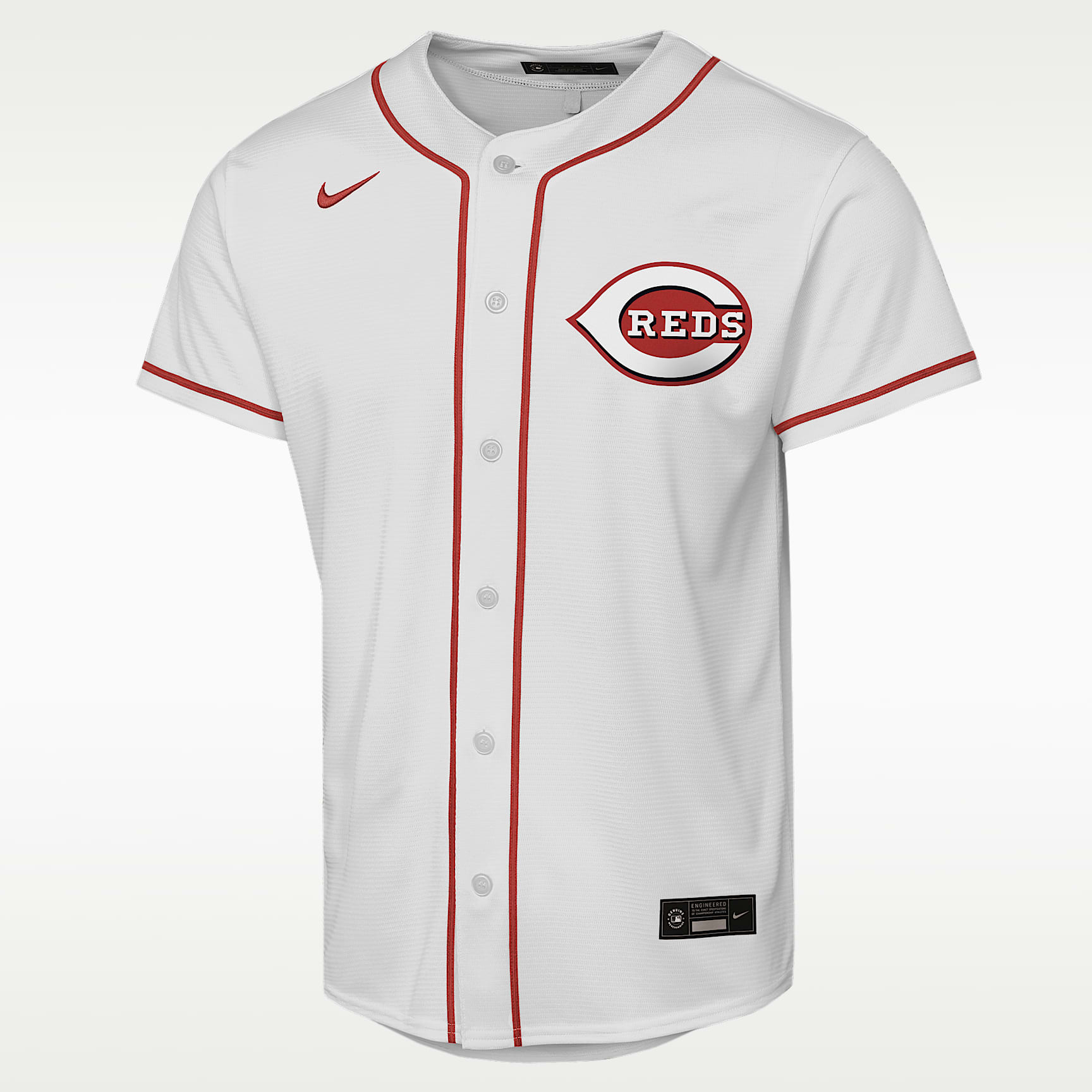 Elly De La Cruz Cincinnati Reds Baseline Big Kids' Nike MLB Home Replica Jersey
