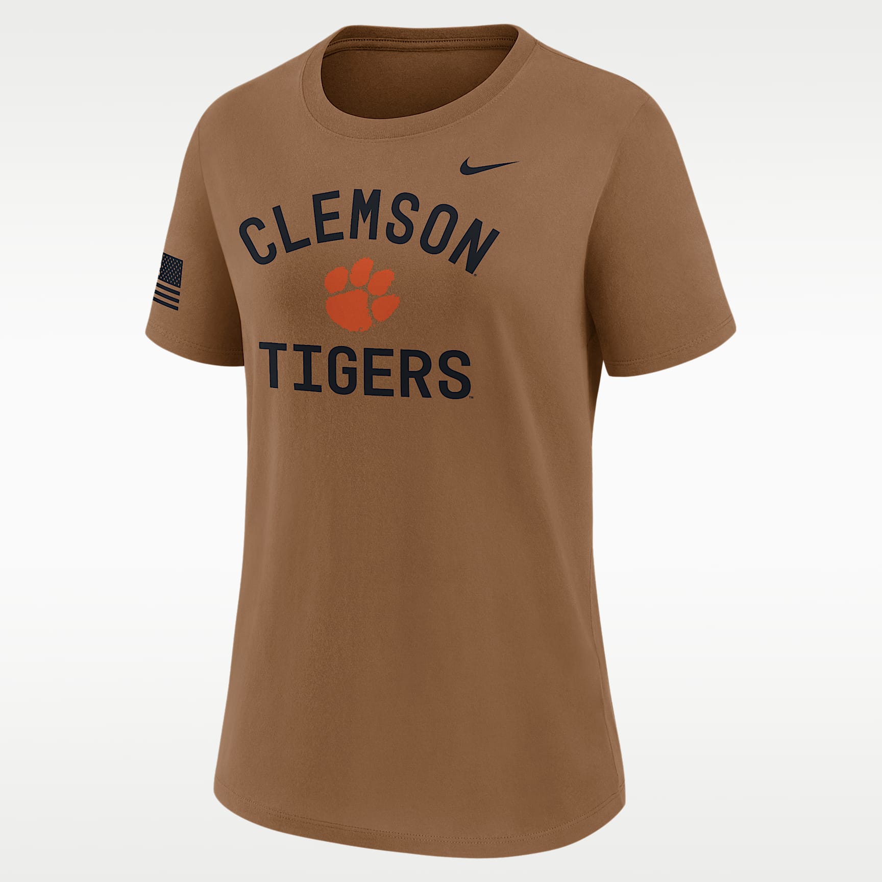 Clemson 2026 Military Appreciation Women's Nike Dri-FIT College T-Shirt