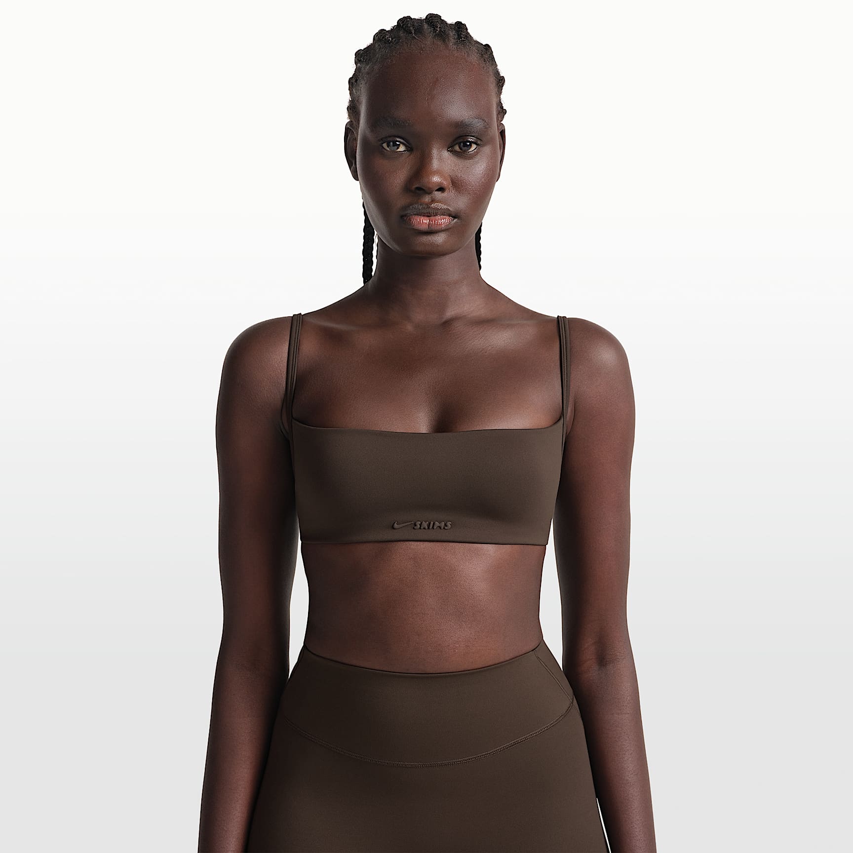 Bra micro de tirantes finos para mujer NikeSKIMS Matte