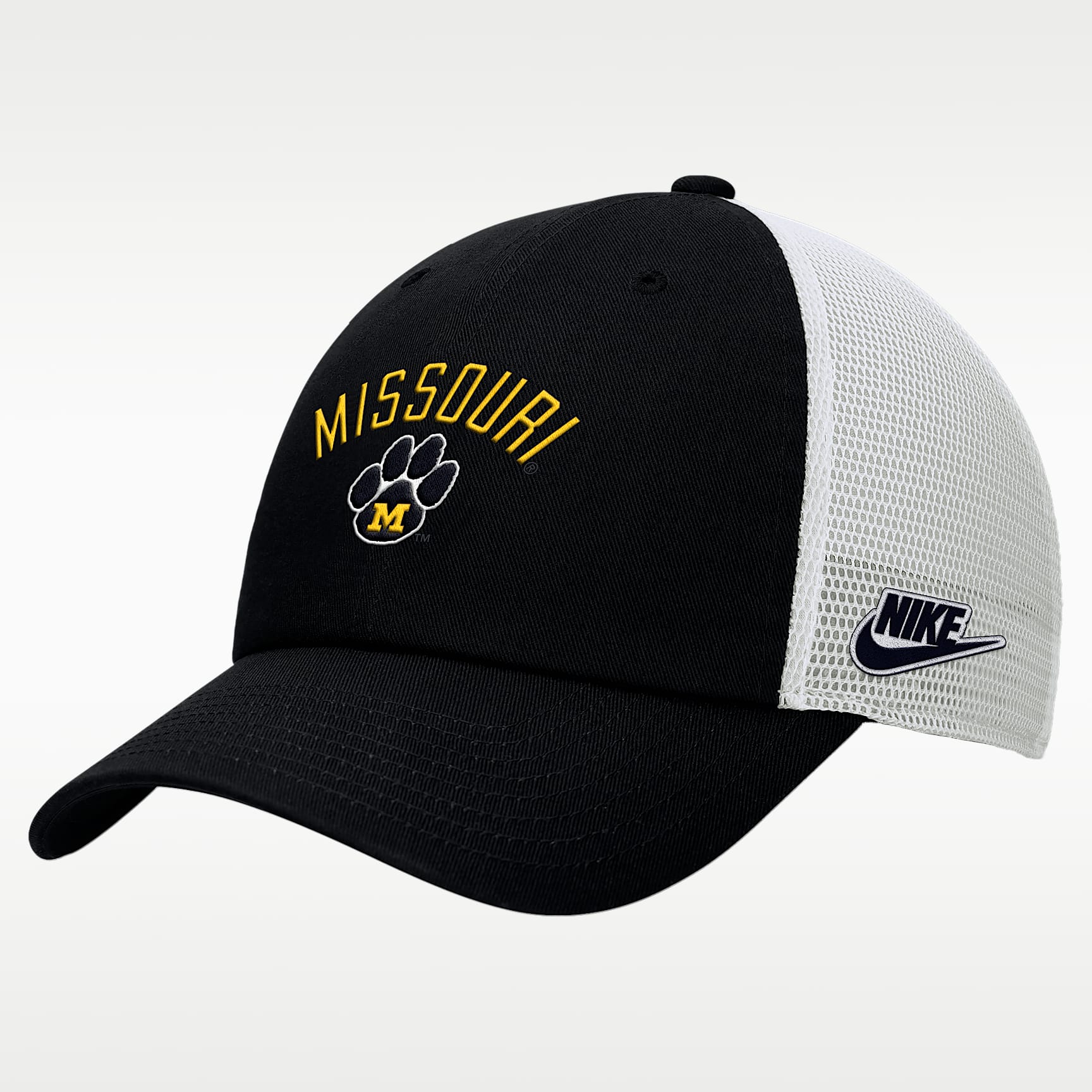 Nike College (Missouri) Unstructured Trucker Cap