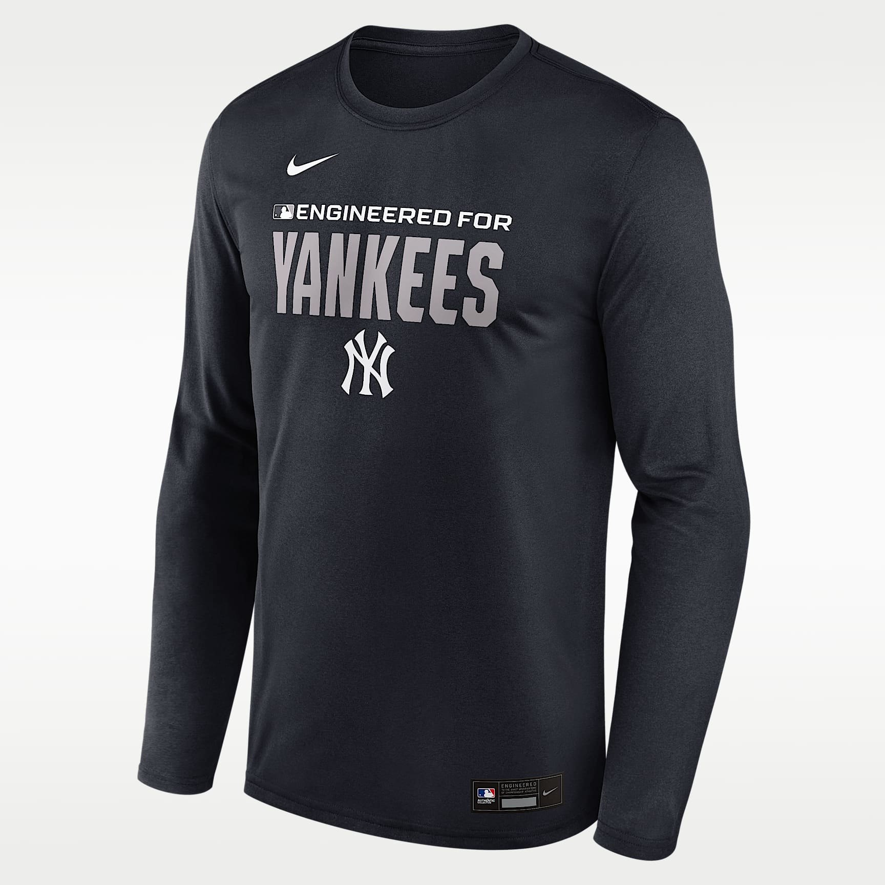 New York Yankees Authentic Collection Team Issue Men's Nike Dri-FIT MLB Long-Sleeve T-Shirt
