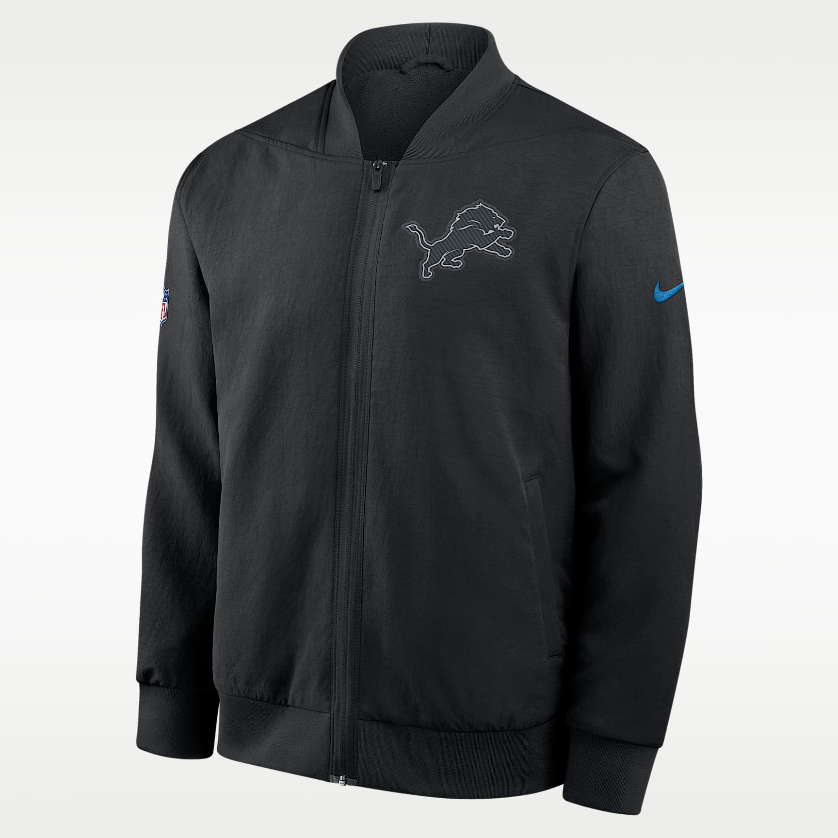 Detroit Lions Rivalries Collection Sideline Men's Nike NFL Full-Zip Bomber Jacket