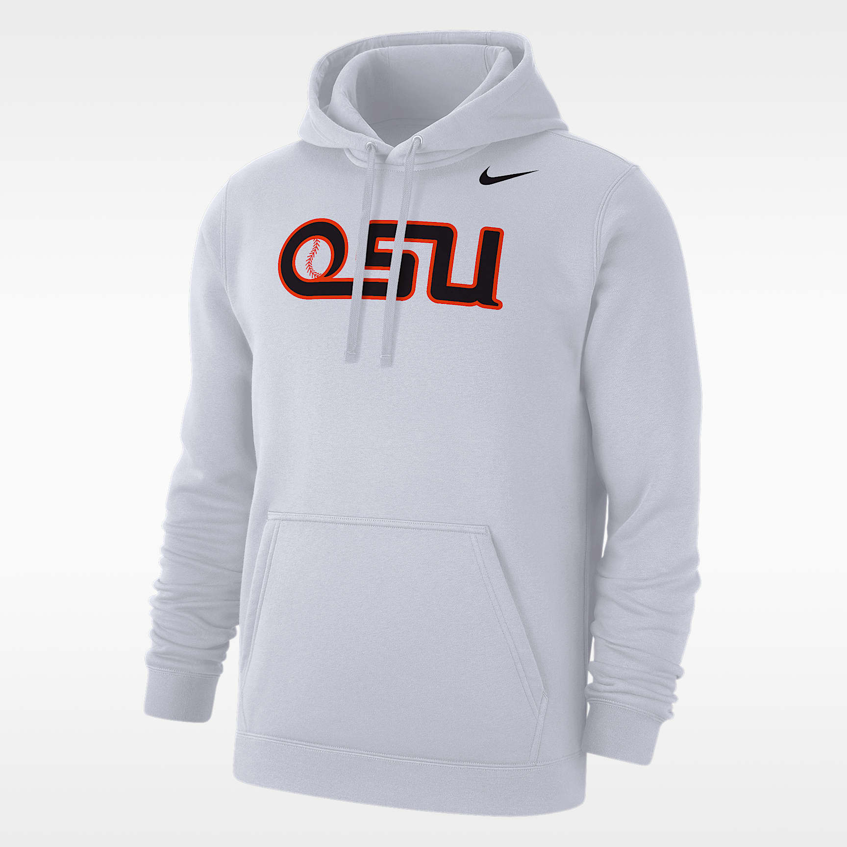 Oregon State Beavers Club Fleece Men's Nike Baseball Pullover Hoodie