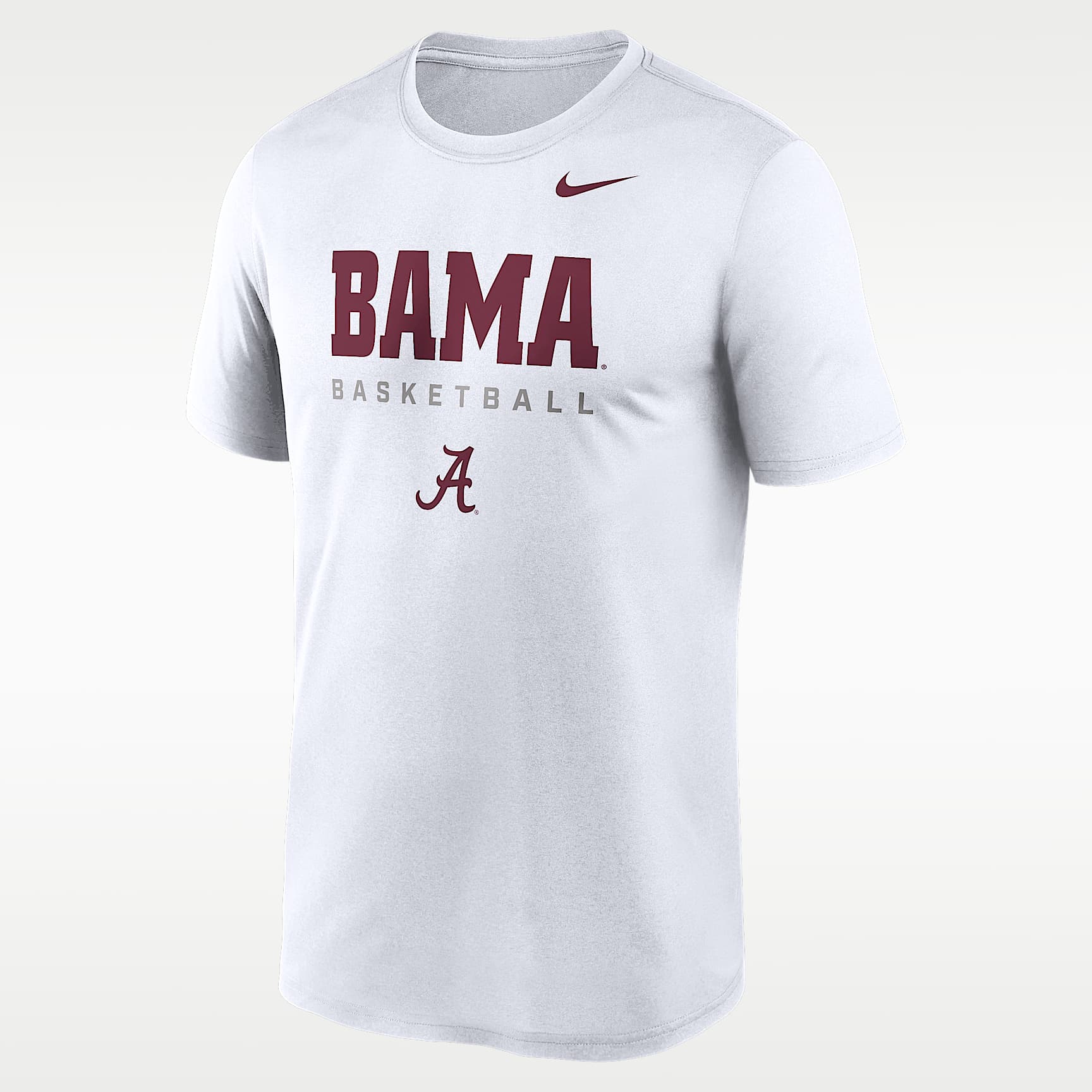 Alabama Courtside Basketball Legend Men's Nike Dri-FIT College T-Shirt