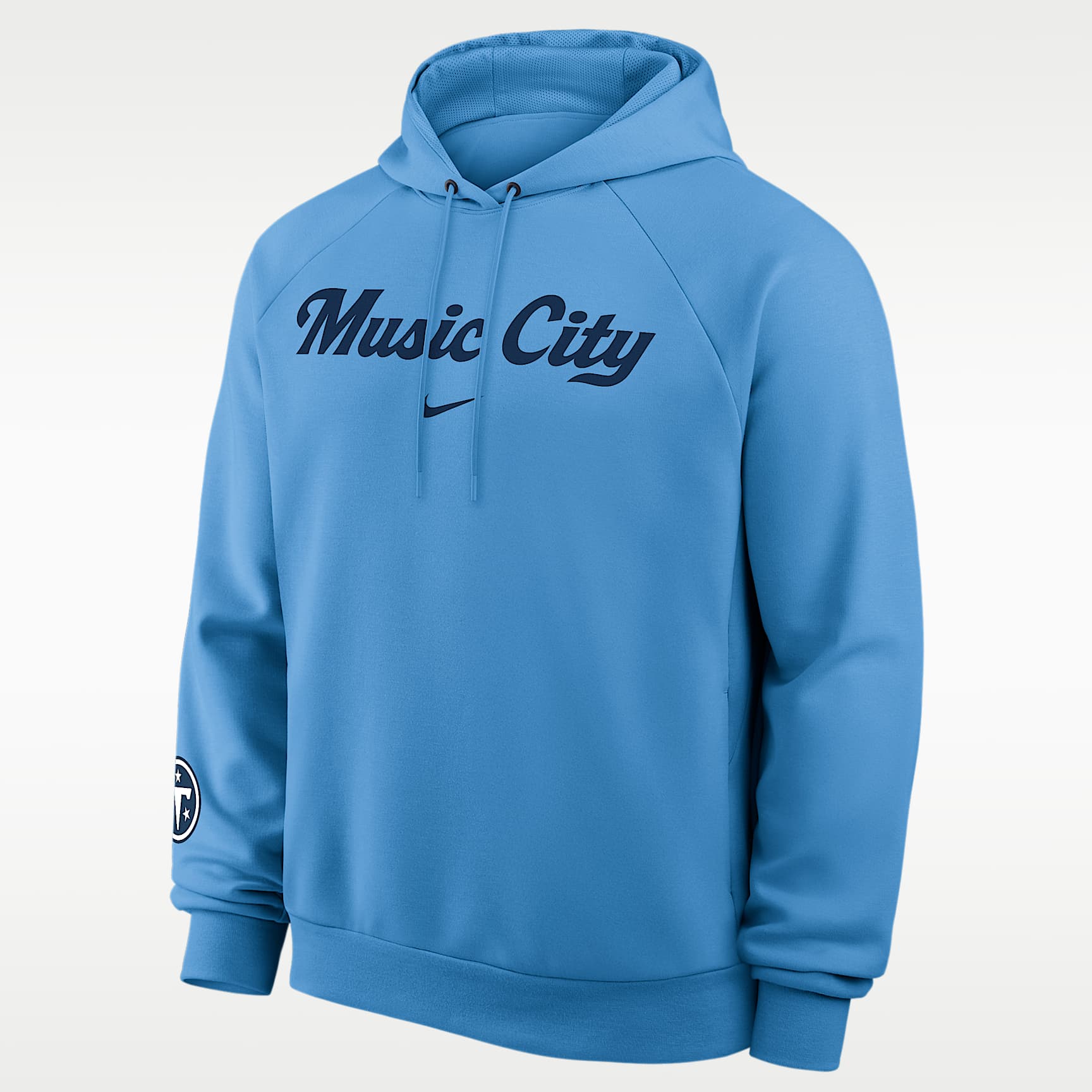 Tennessee Titans Rivalries Collection Primary Men's Nike Dri-FIT NFL Pullover Hoodie