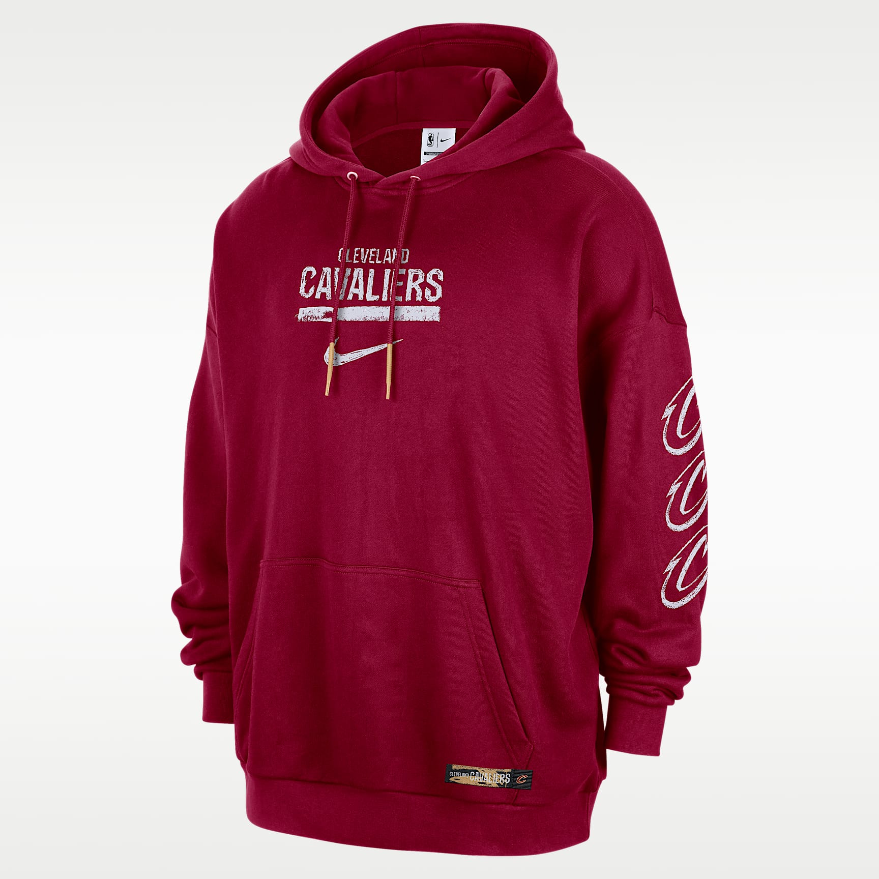 Cleveland Cavaliers Courtside Men's Jordan NBA Club Premium Pullover Hoodie