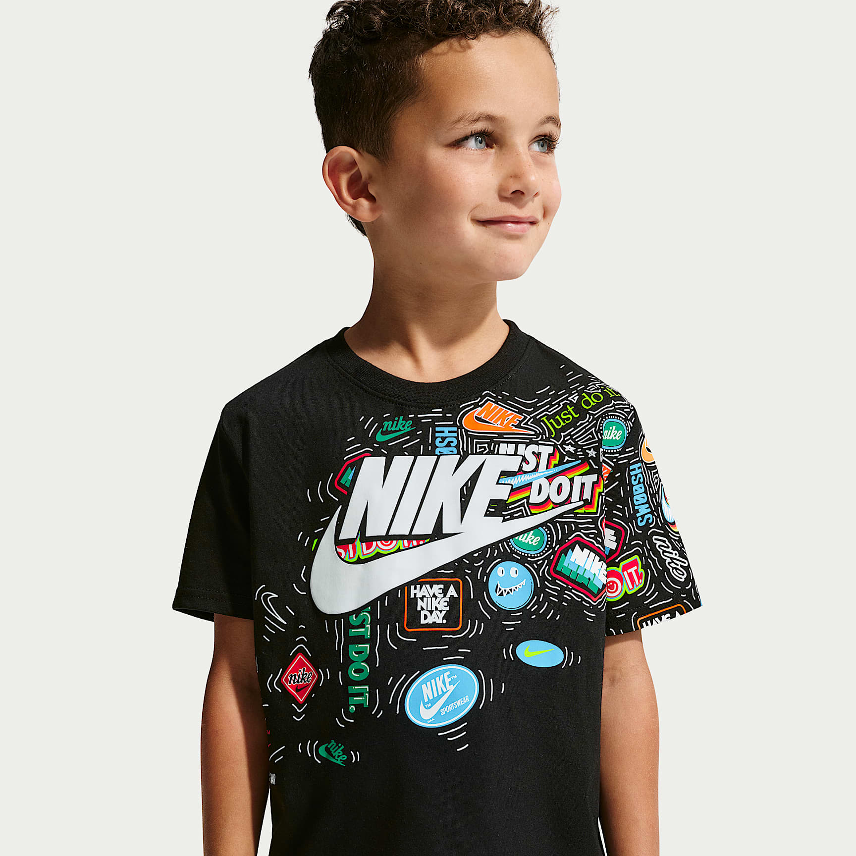 Nike Little Kids' Doodle Splash T-Shirt