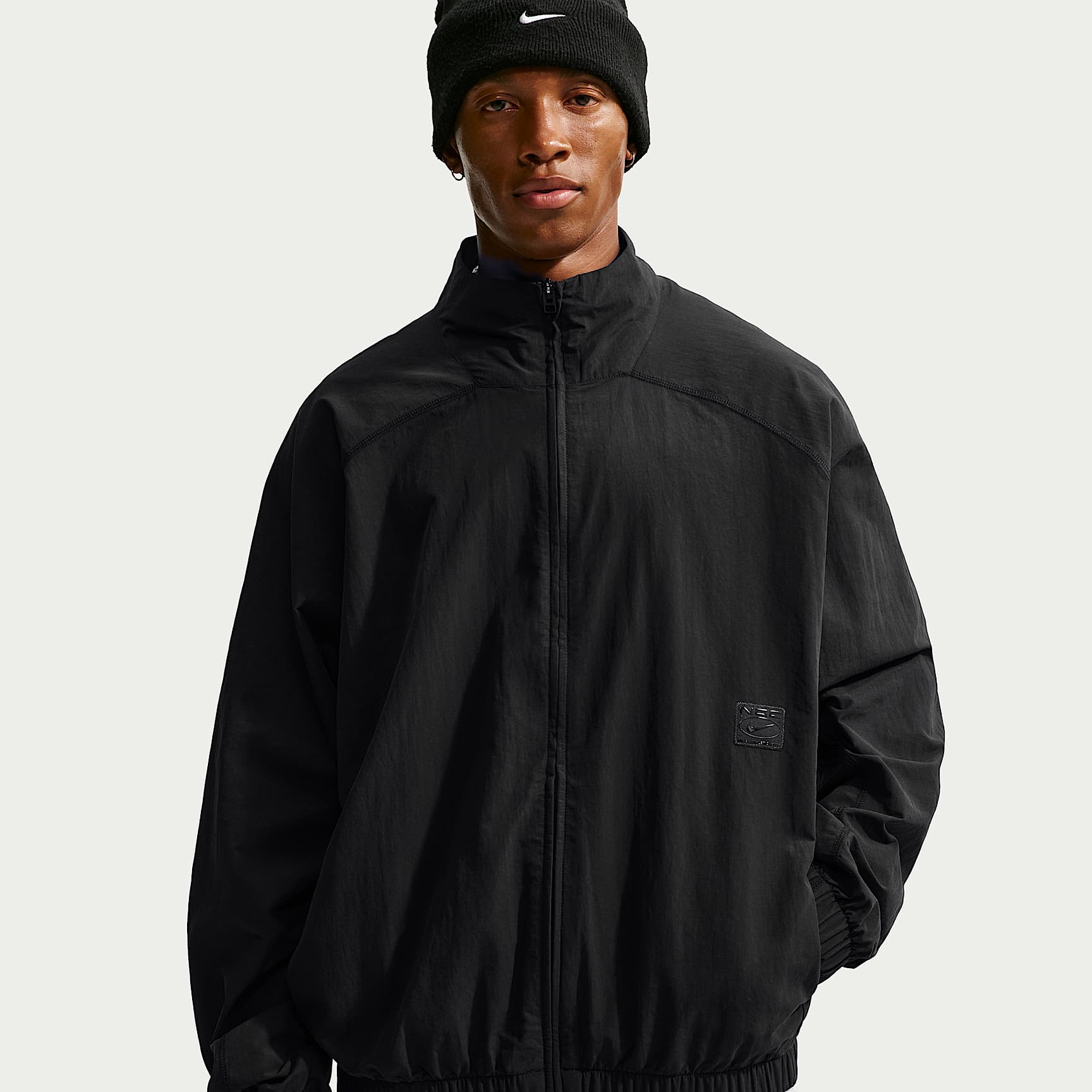 Nike Men's N.A.C. Dri-FIT Oversized Full-Zip Woven Jacket