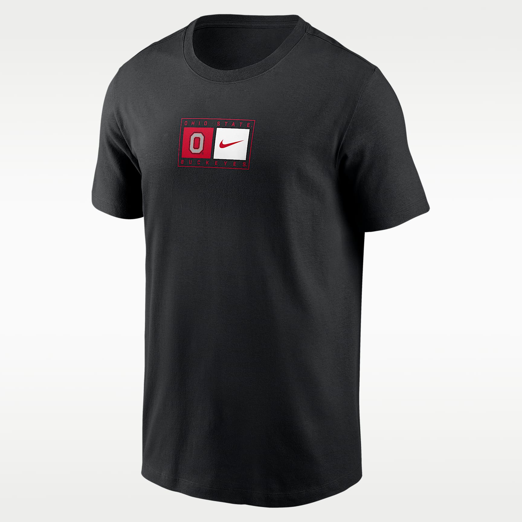 Ohio State Campus Logo Swoosh Men's Nike College T-Shirt