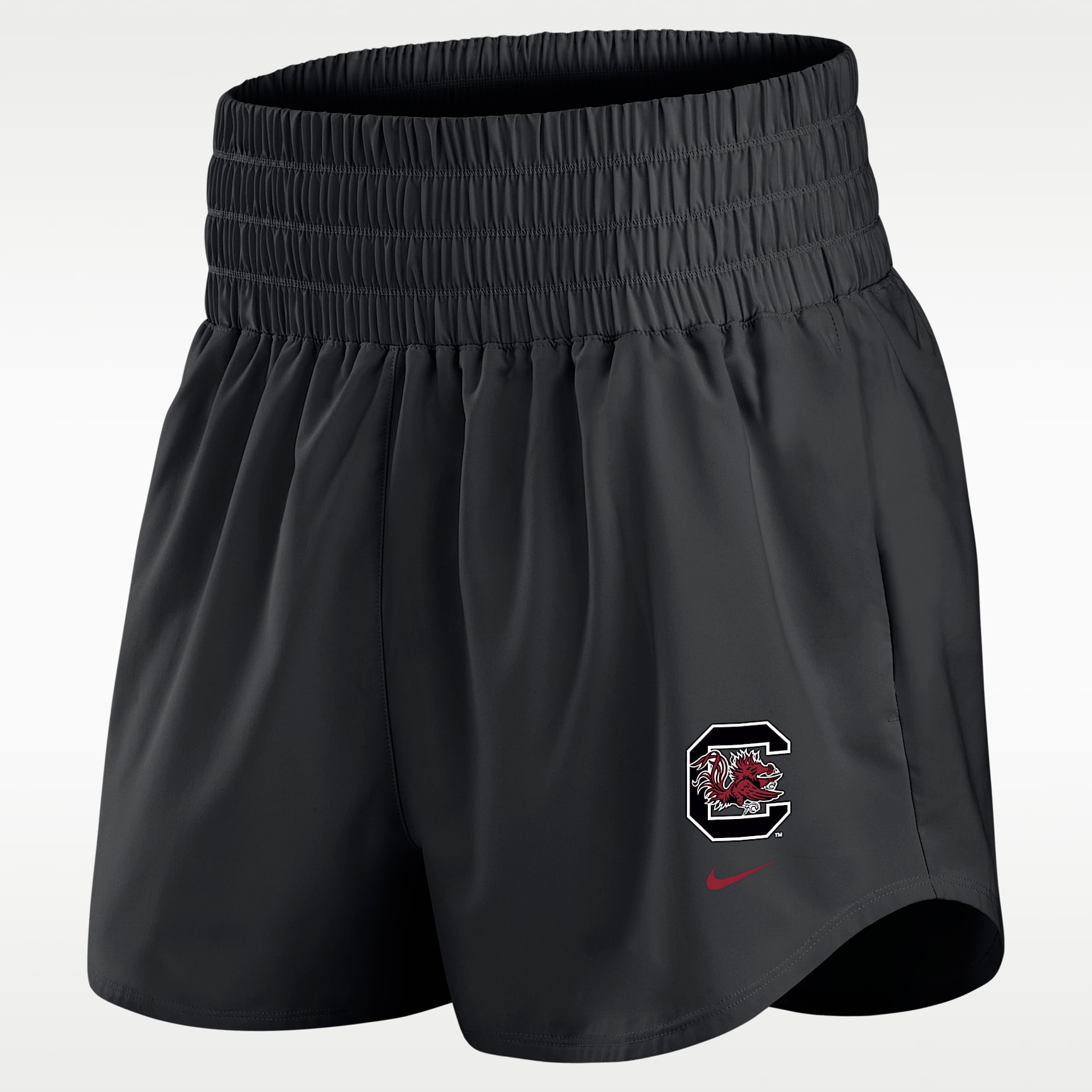 Nike College (South Carolina Gamecocks) Women's Dri-FIT Ultra High-Waisted 3" Shorts