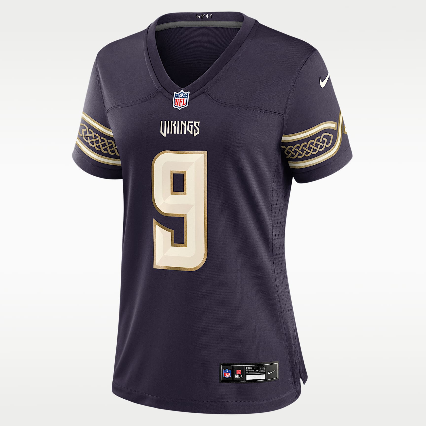 J.J. McCarthy Minnesota Vikings Rivalries Collection Women's Nike NFL Game Jersey
