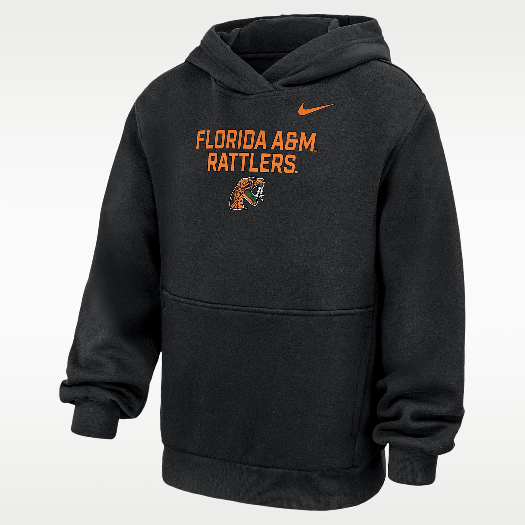 Nike College (Florida A&M University) Big Kids' Club Fleece Pullover Hoodie