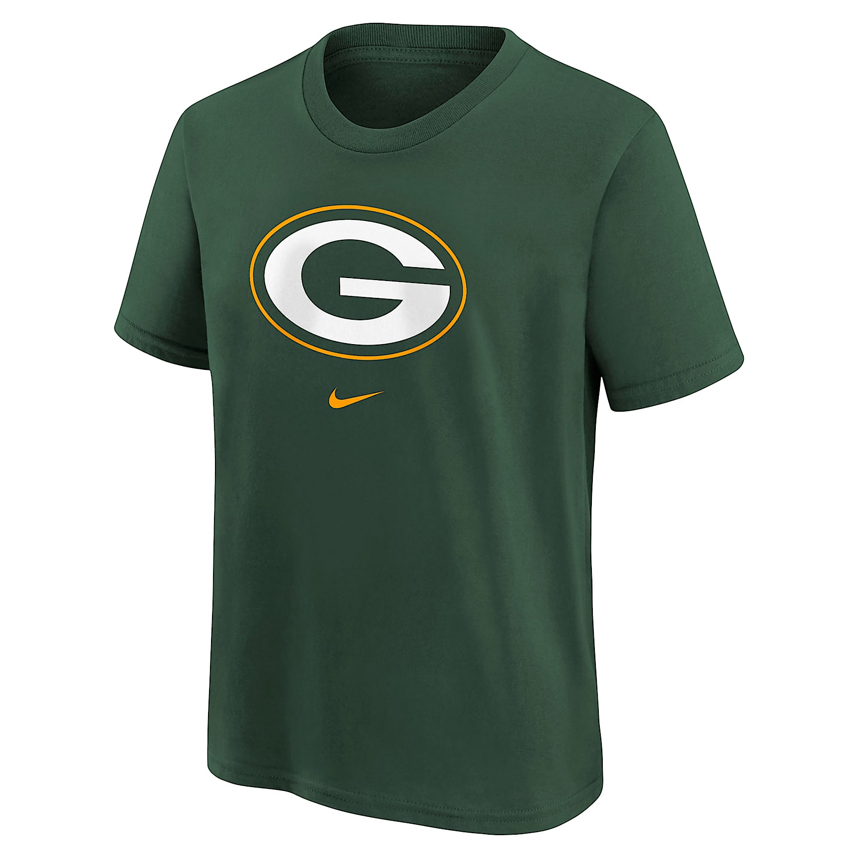 Green Bay Packers Primary Logo Legend Big Kids’ Nike Dri-FIT NFL T-Shirt