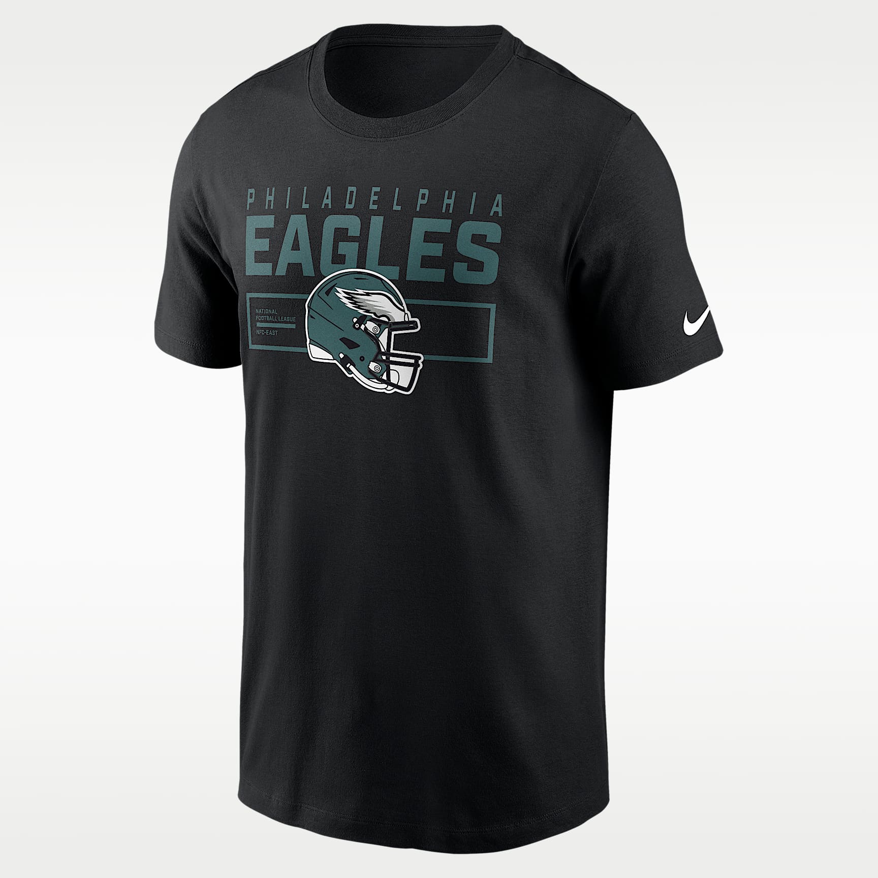 Philadelphia Eagles Helmet Essential Men's Nike NFL T-Shirt