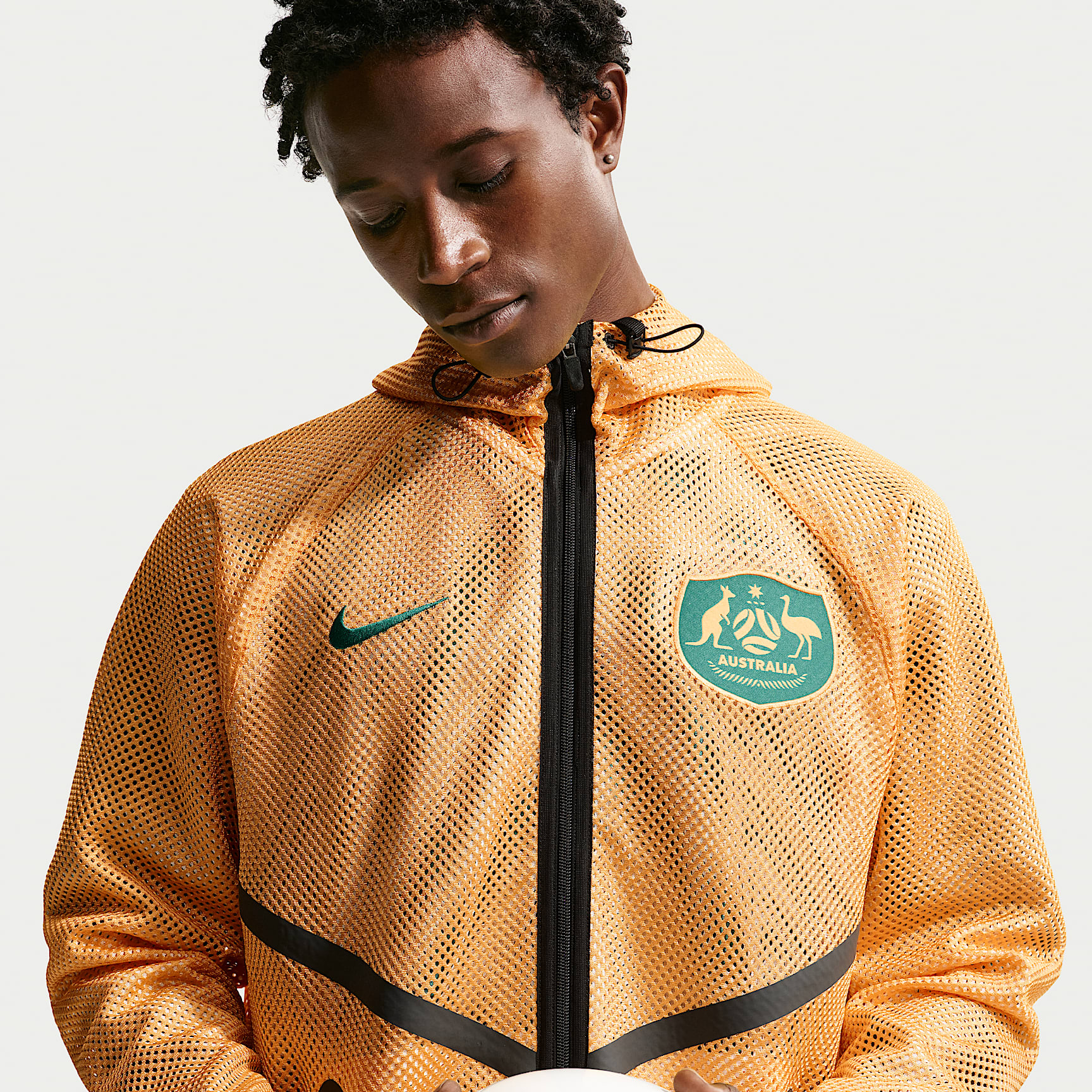 Australia Men's Nike Dri-FIT Soccer Anthem Jacket