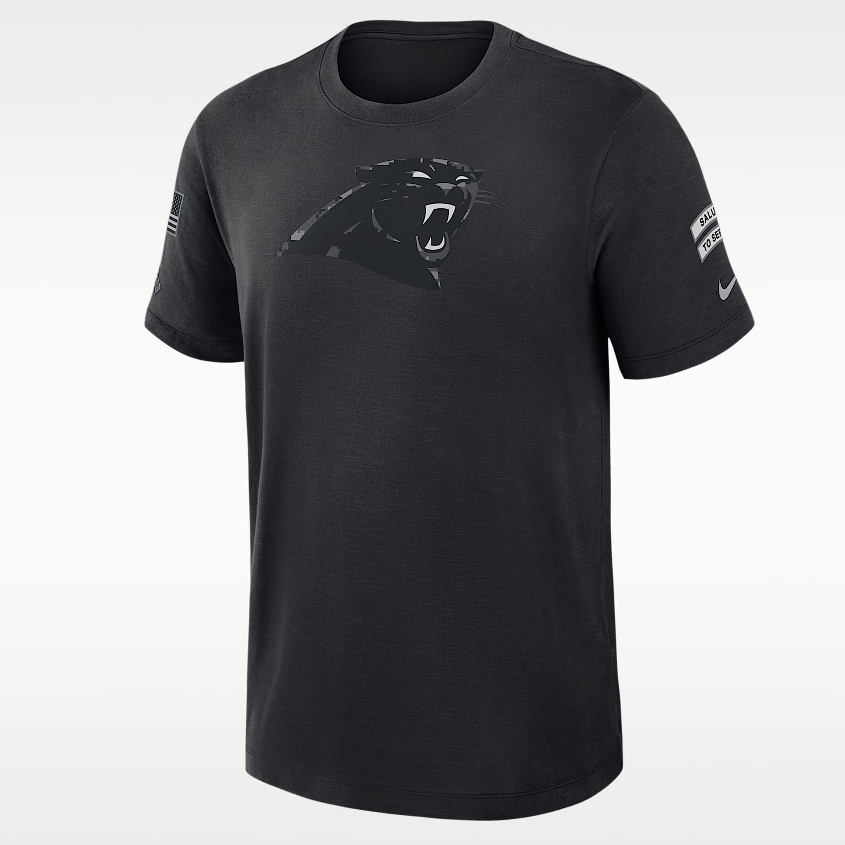Carolina Panthers Salute to Service Slub Men's Nike Dri-FIT NFL T-Shirt