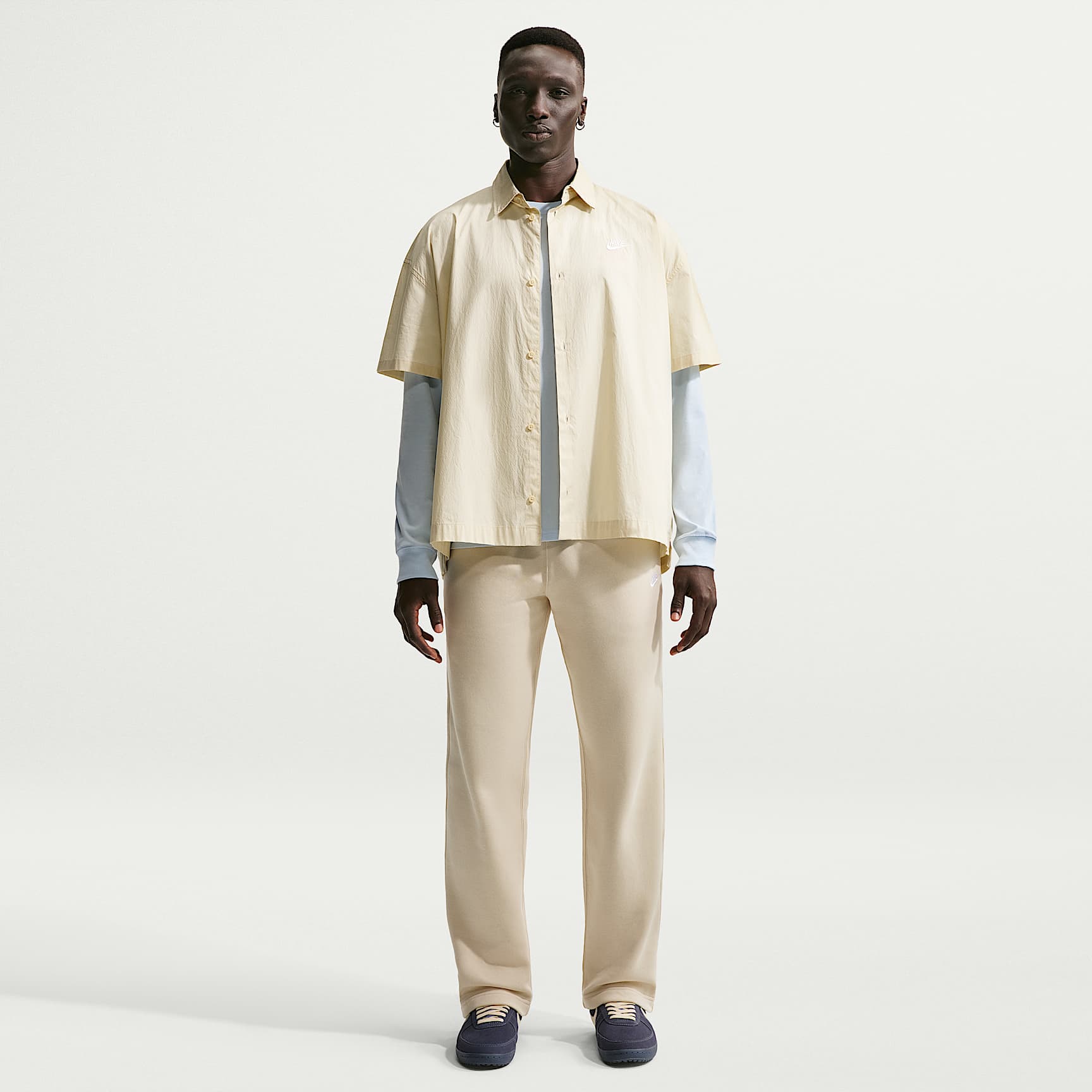 Pantalon en Fleece à ourlet ouvert Nike Club pour homme