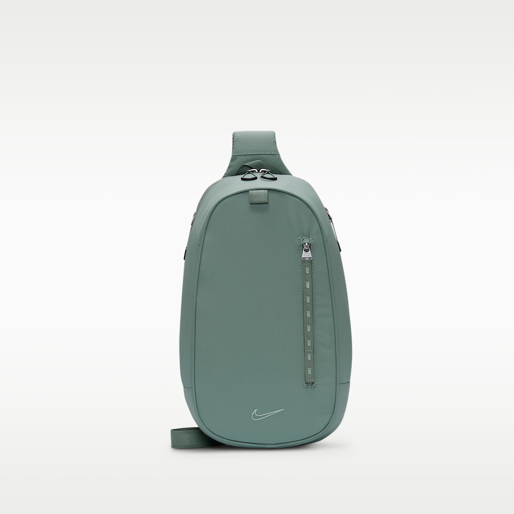 Nike gray × neon green sling bag Nike Commute Sling Bag (9L). Nike ID
