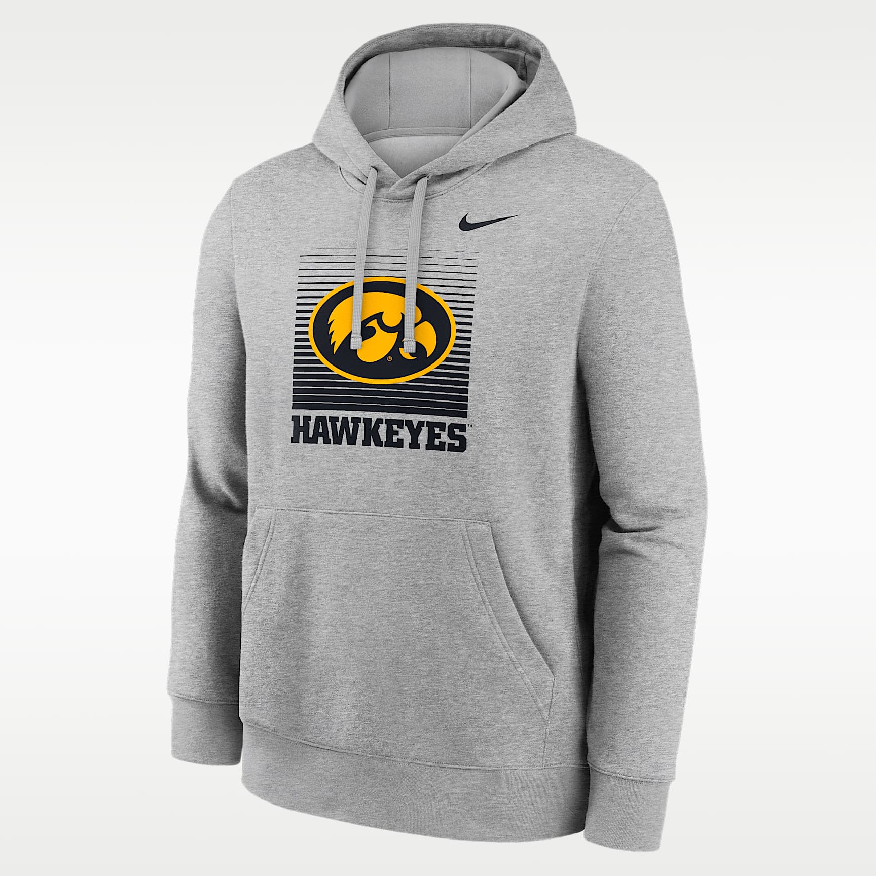 Sudadera con gorro sin cierre universitaria Nike para hombre Iowa Primetime