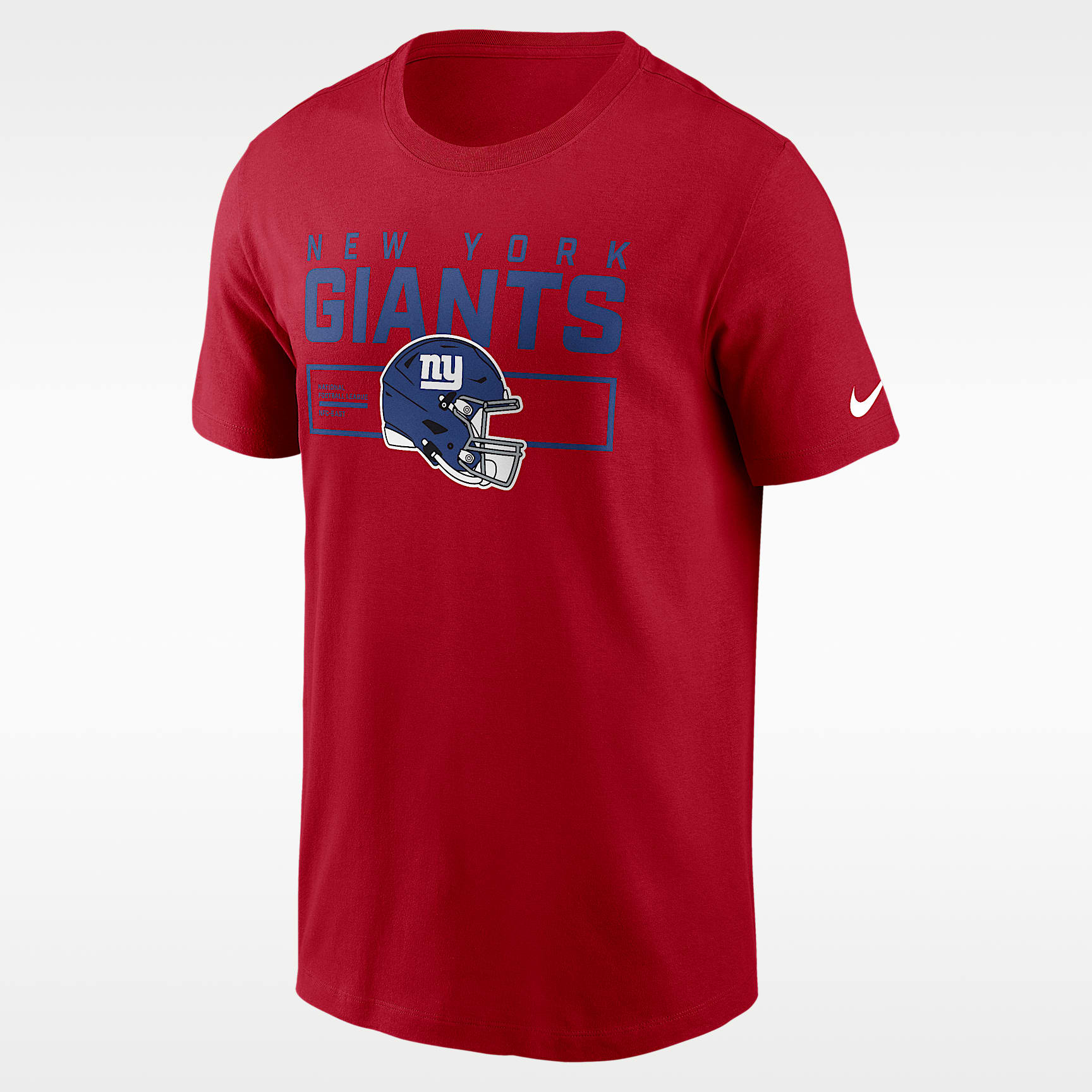 New York Giants Helmet Essential Men's Nike NFL T-Shirt