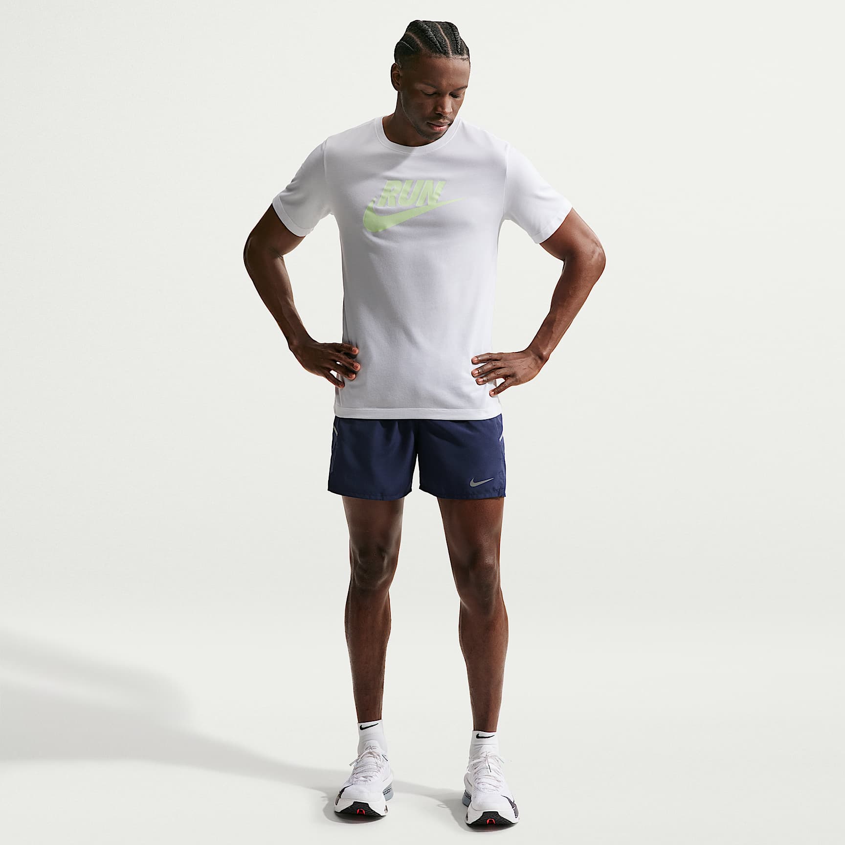 Shorts de correr Dri-FIT con forro de ropa interior de 13 cm para hombre Nike Miler