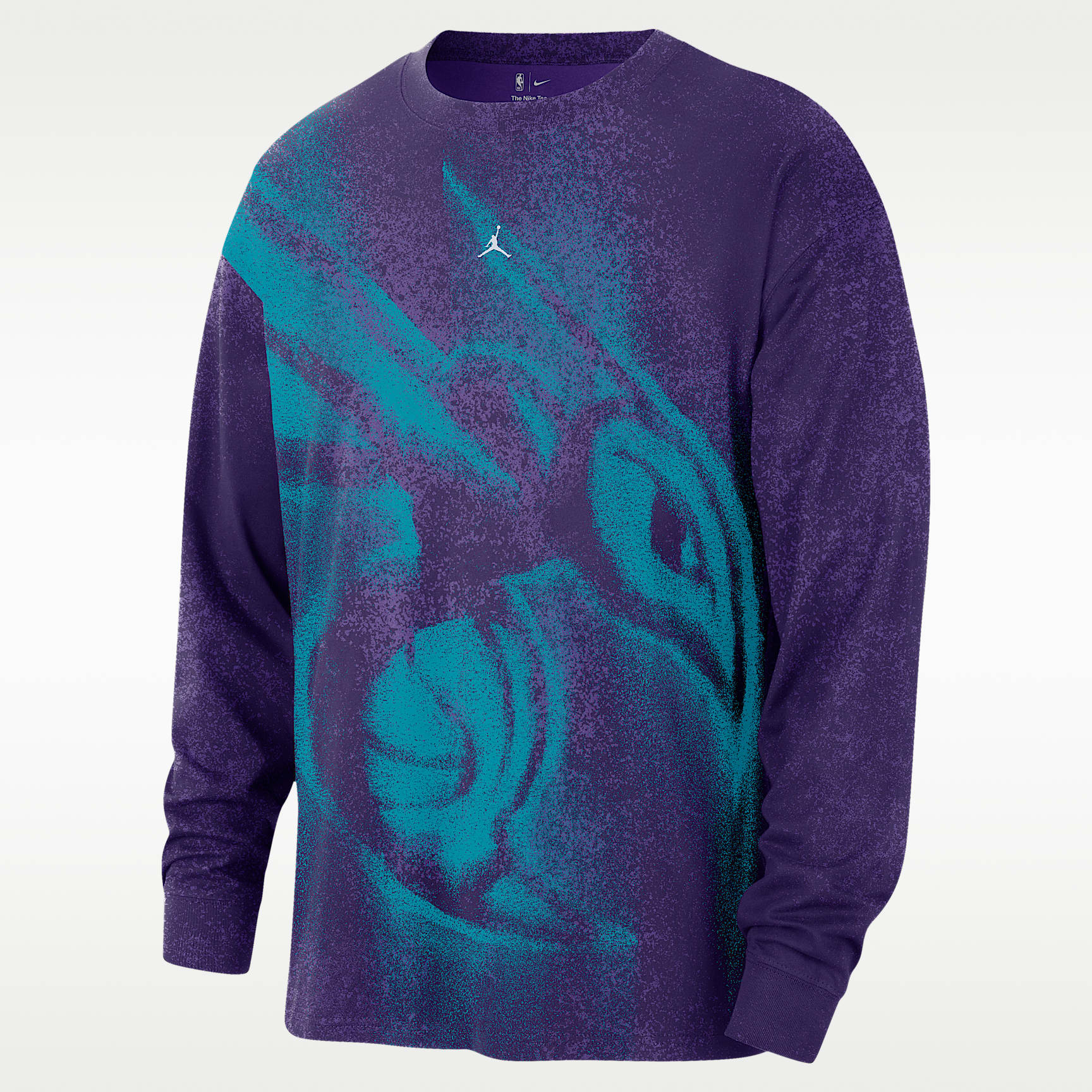 Essential Issue Charlotte Hornets Essential Anthem Men's Long-Sleeve Basketball T-Shirt ...