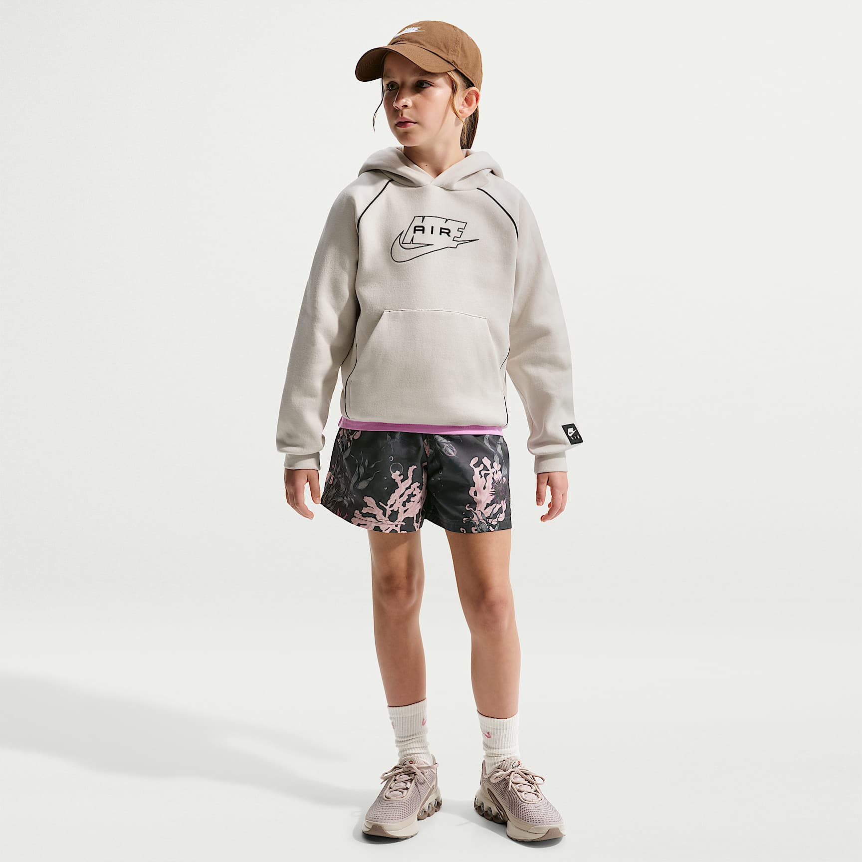 Nike Sportswear Club Big Kids' 4.5" Woven Shorts