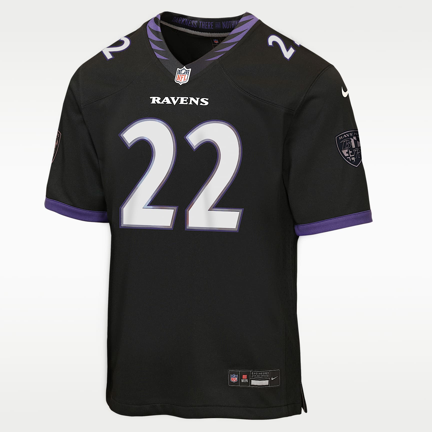 Derrick Henry Baltimore Ravens Big Kids' Game Jersey