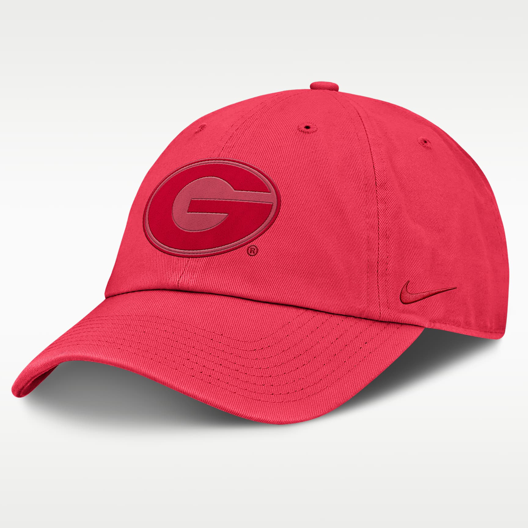 Georgia Primetime Campus Club Toned Men's Nike College Adjustable Hat