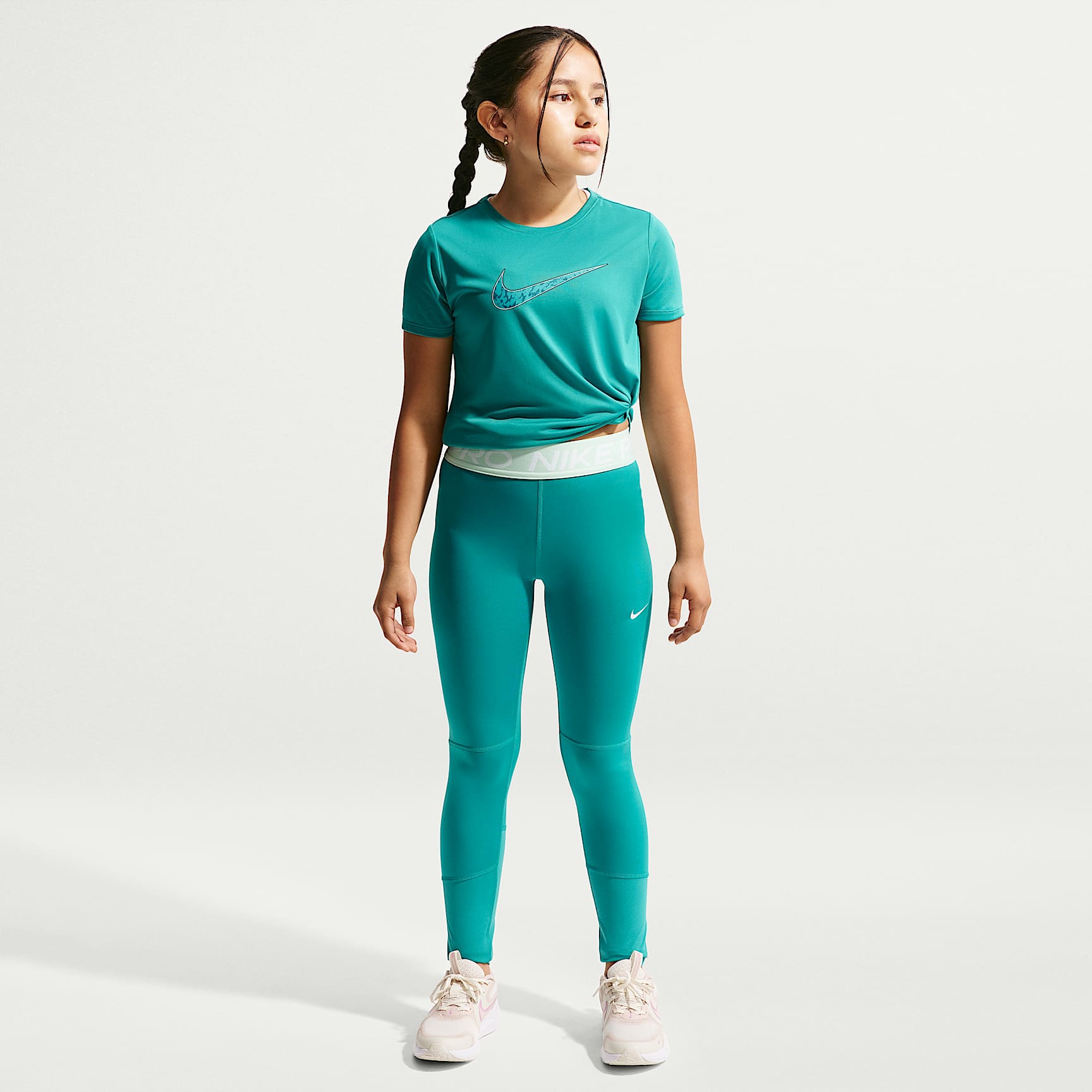 Nike Pro Dri-FIT leggings til store barn (jente)