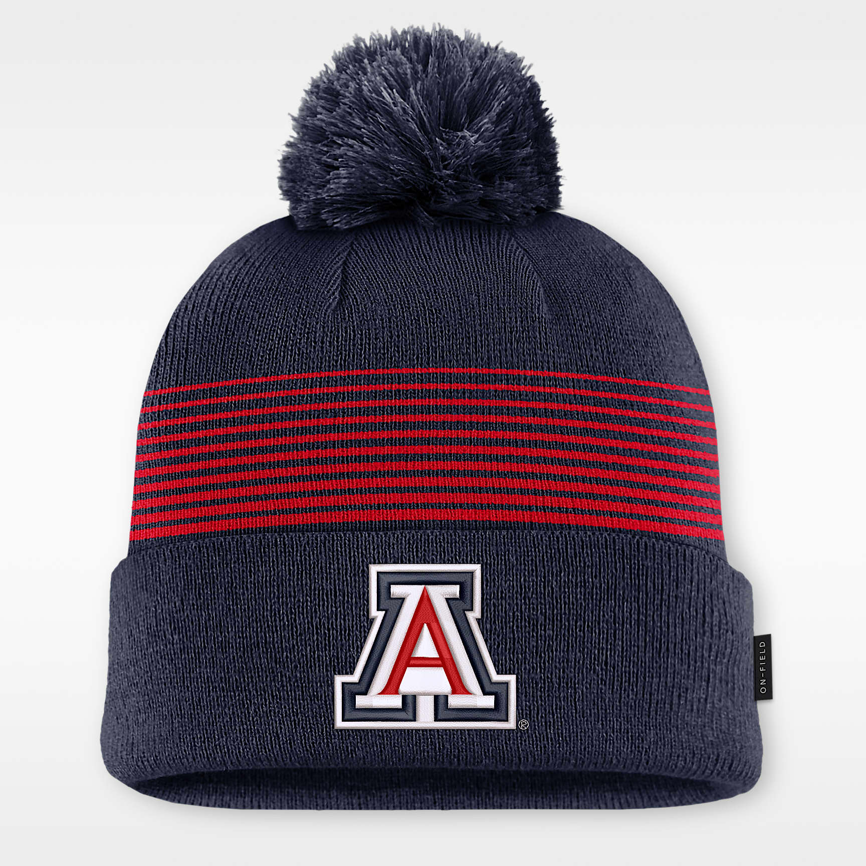 Arizona Sideline Peak Men's Nike College Cuffed Pom Beanie