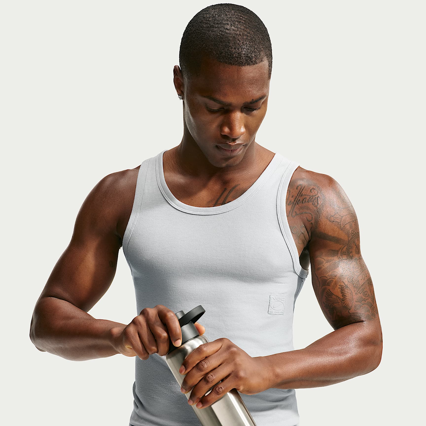 Débardeur côtelé Dri-FIT Nike N.A.C. pour homme