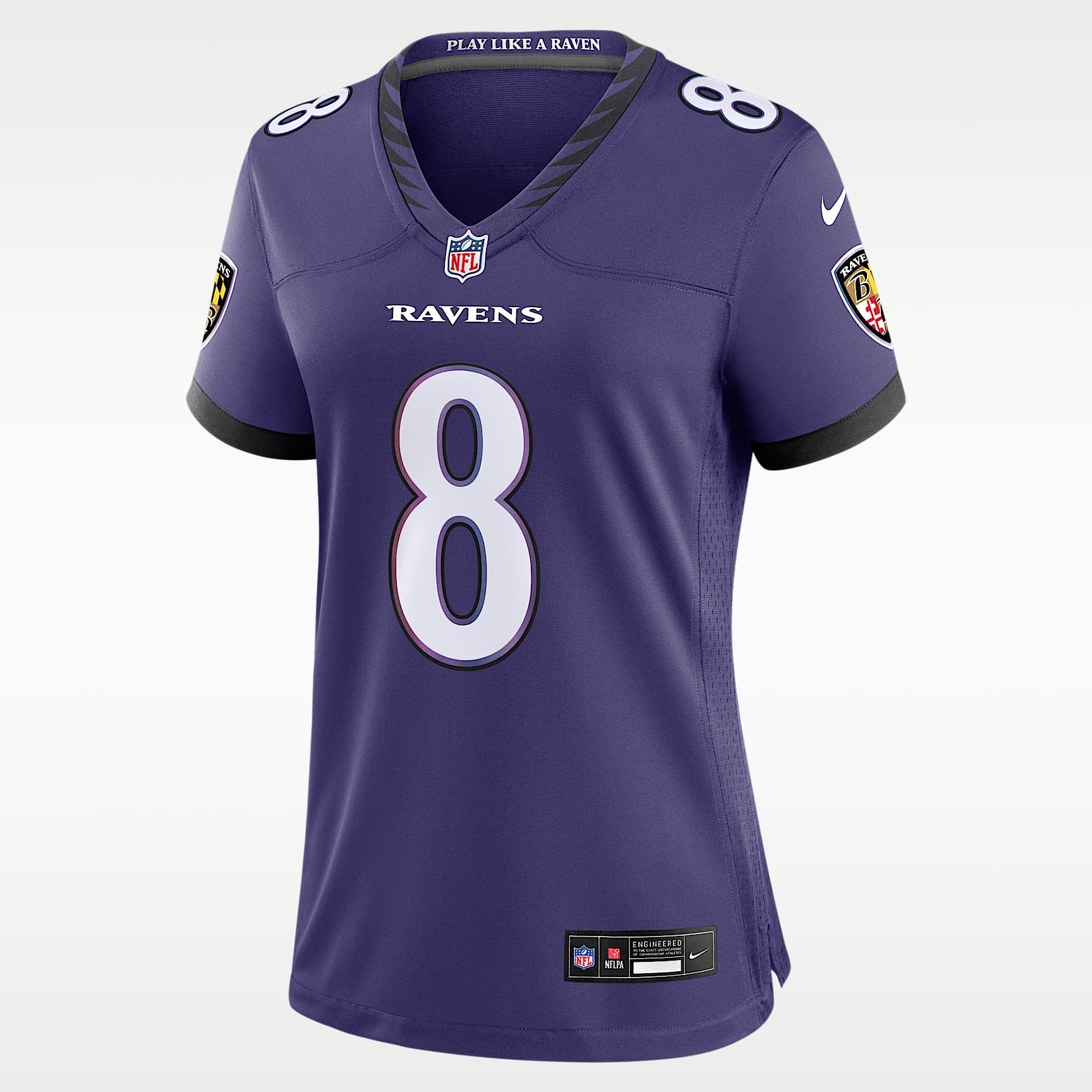 Lamar Jackson Baltimore Ravens Women's Nike NFL Game Jersey