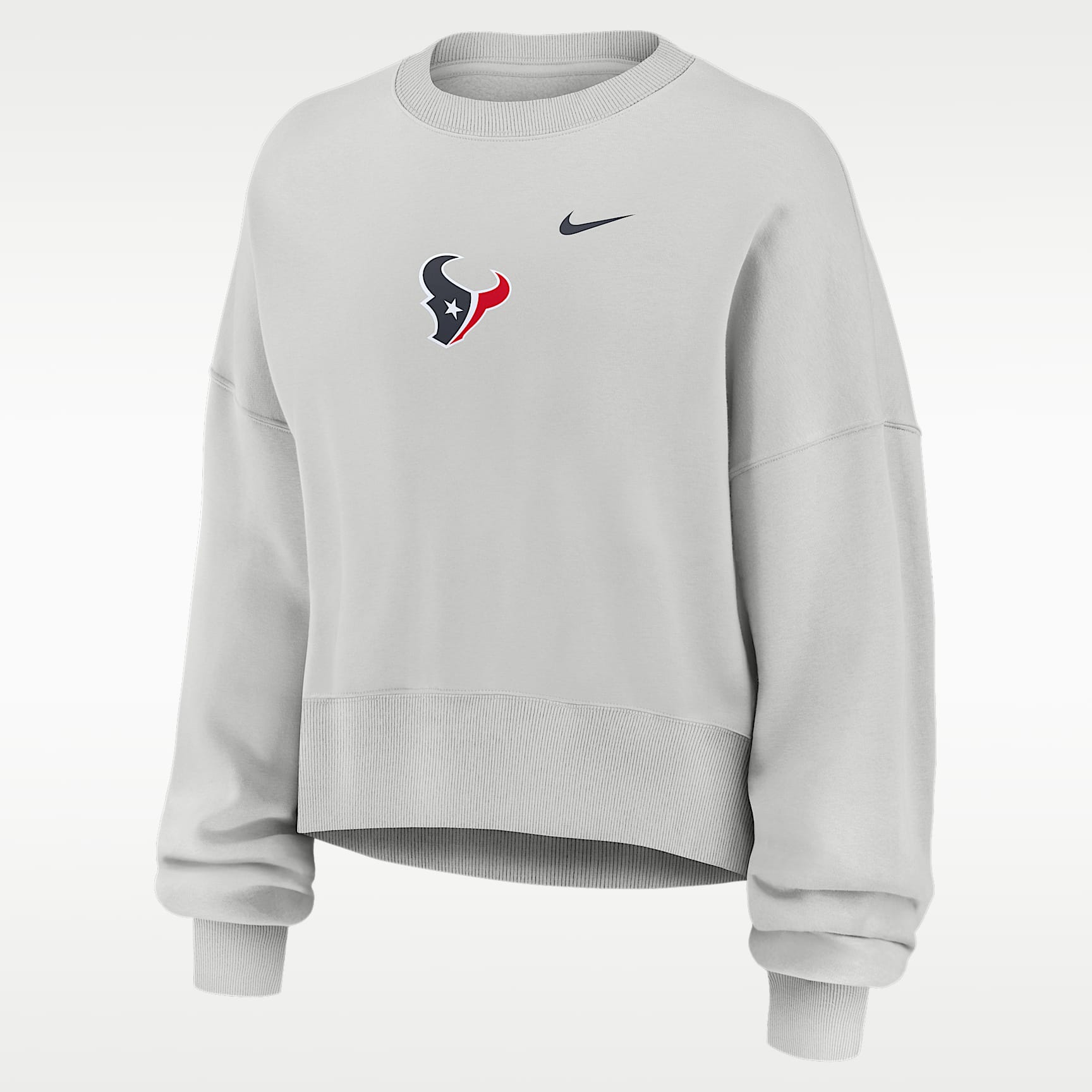 Houston Texans Primetime Phoenix Women's Nike NFL Oversized Pullover Crew