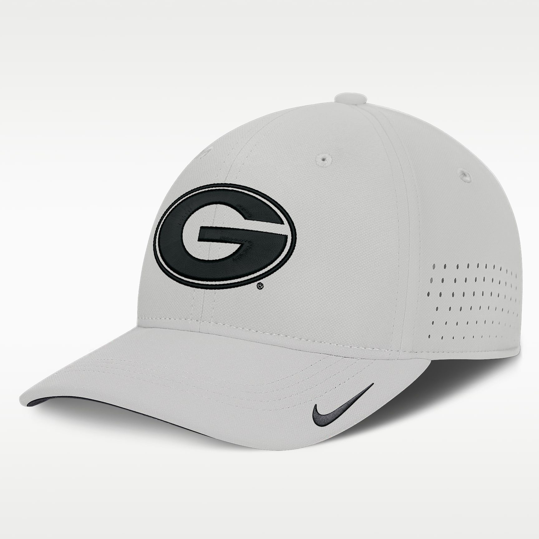 Gorro universitario Nike Dri-FIT para hombre Georgia Sideline Practice