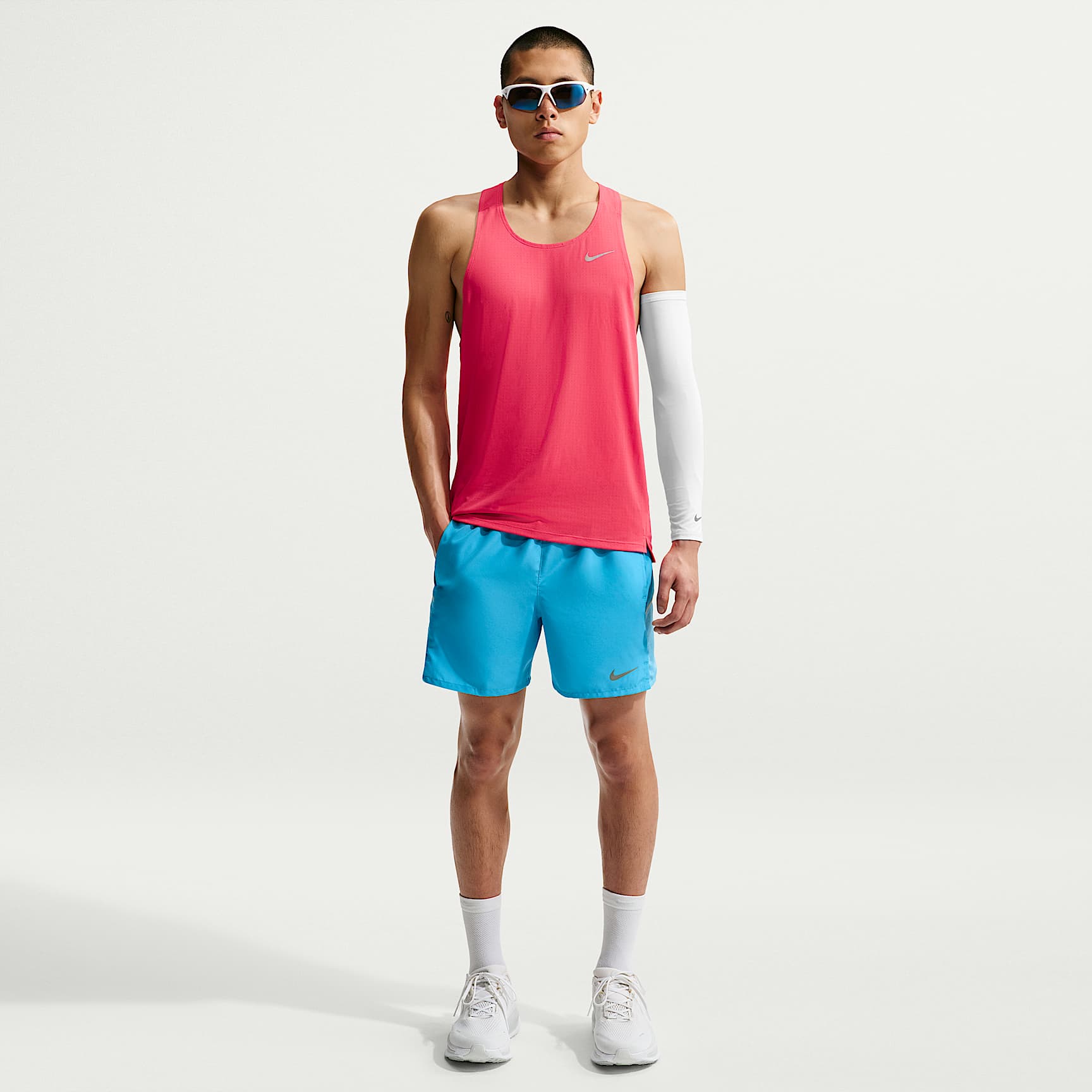 Nike Miler Men's Dri-FIT 12.5cm (Approx.) Brief-Lined Running Shorts
