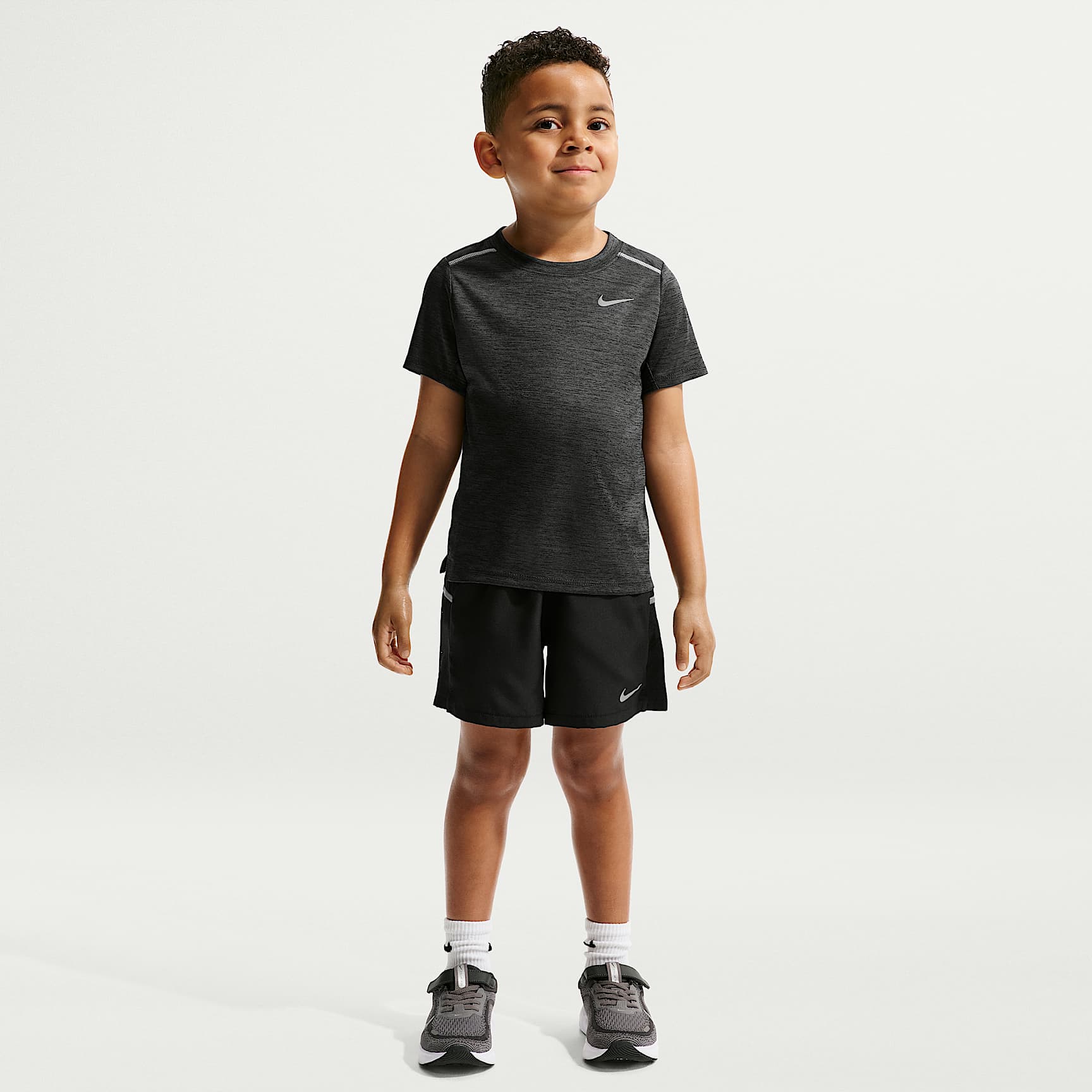Nike Little Kids' Dri-FIT Miler Top and Shorts Set
