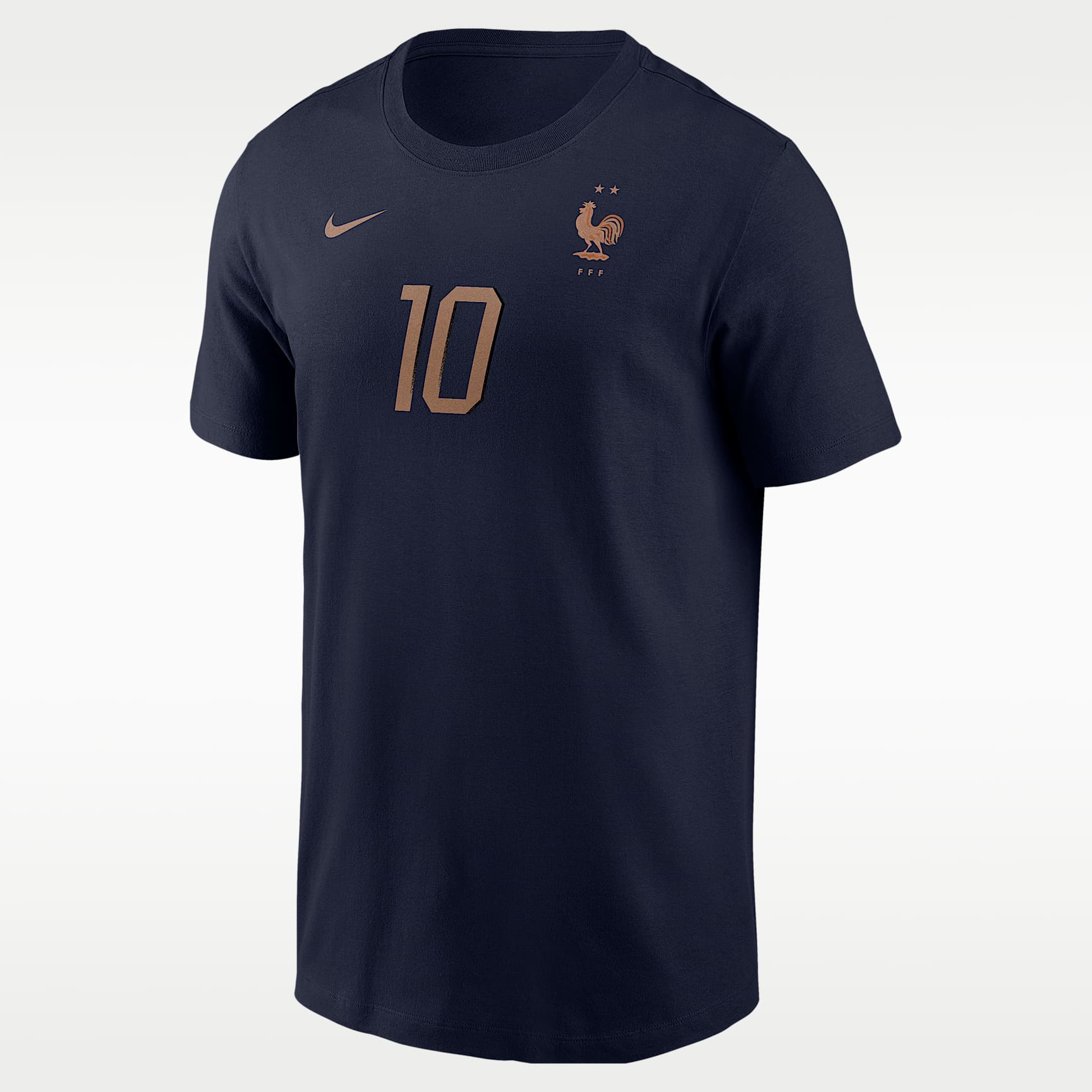 Kylian Mbappé FFF Men's Nike Soccer T-Shirt