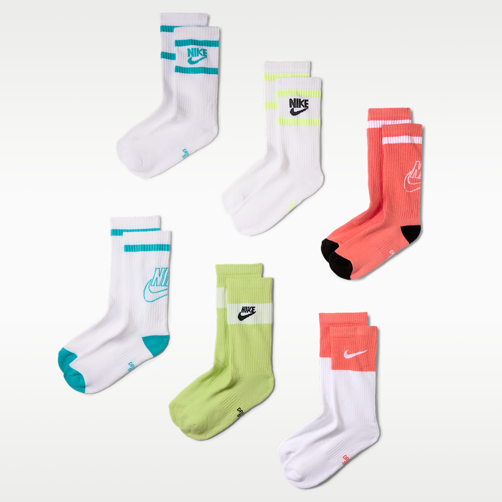 Calcetas acolchadas para niños (6 pares) Nike Everyday