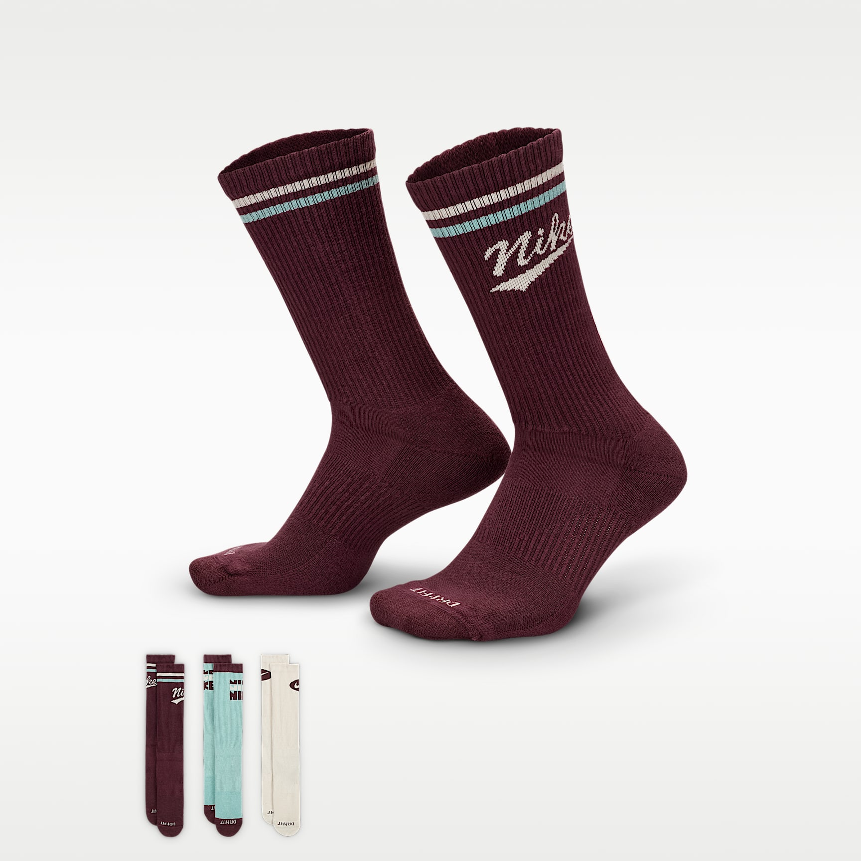 Nike Everyday Plus Crew Socks (3 Pairs)
