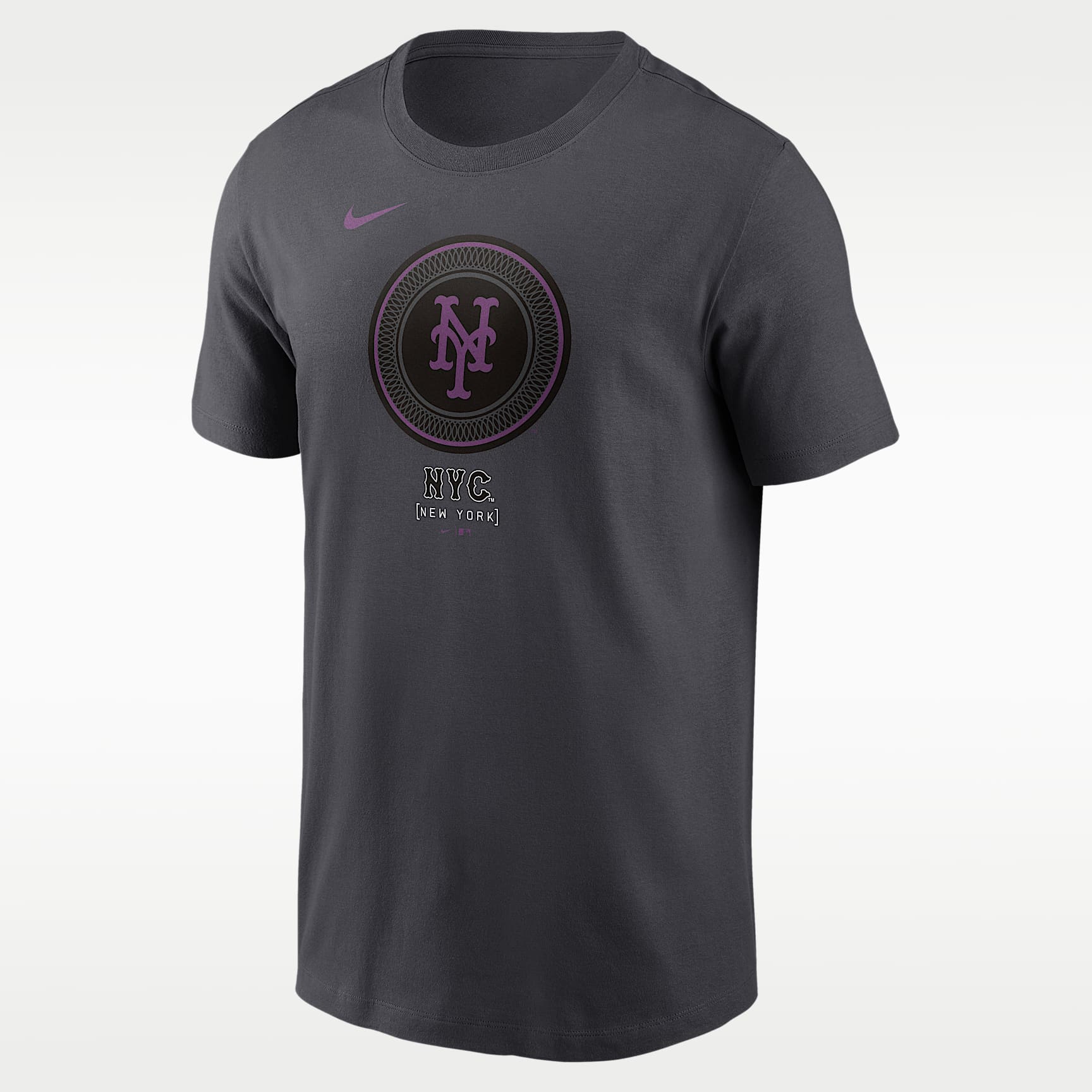Playera Nike de la MLB para hombre New York Mets City Connect Wordmark
