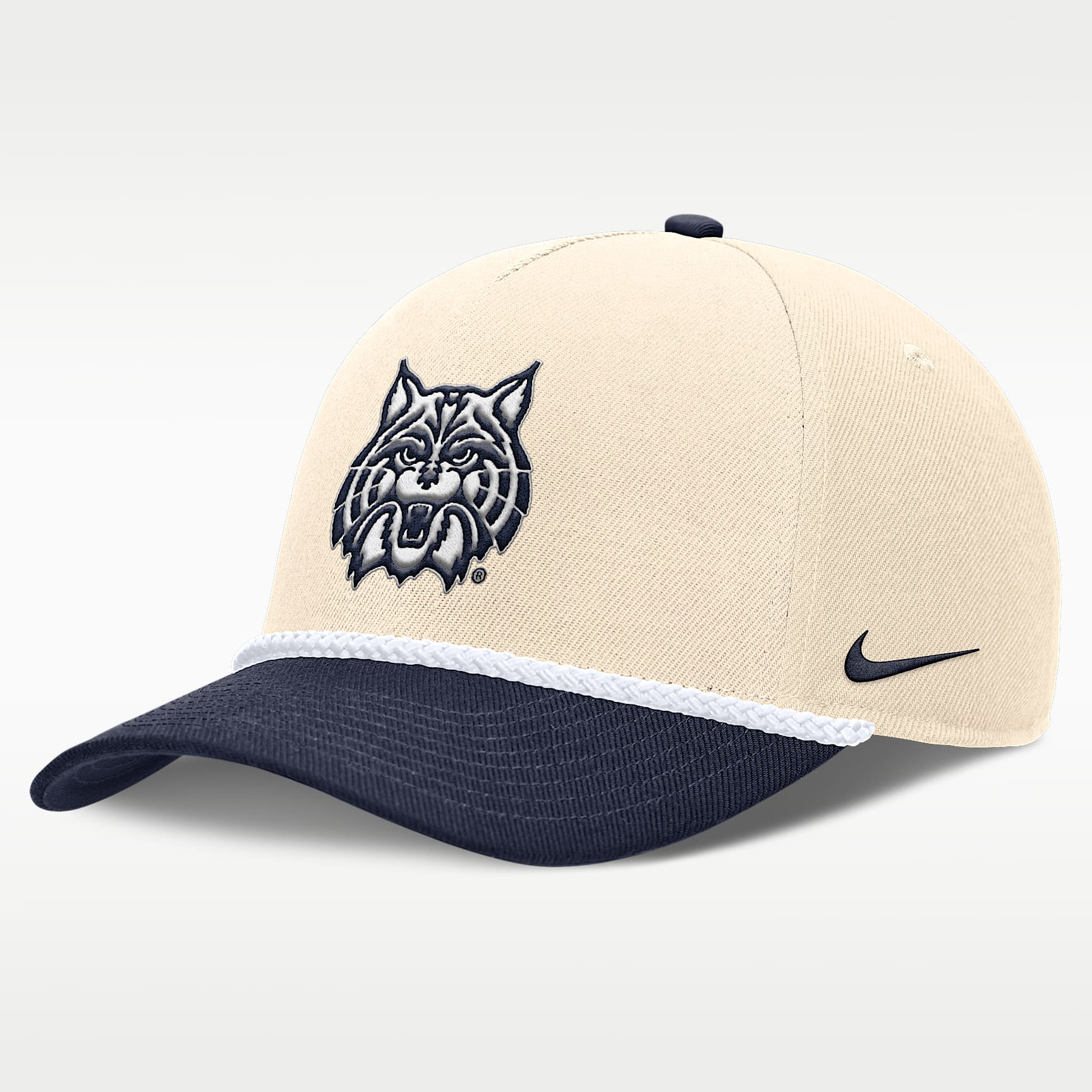 Arizona Primetime Rope 2-Tone Rise Men's Nike College Adjustable Hat